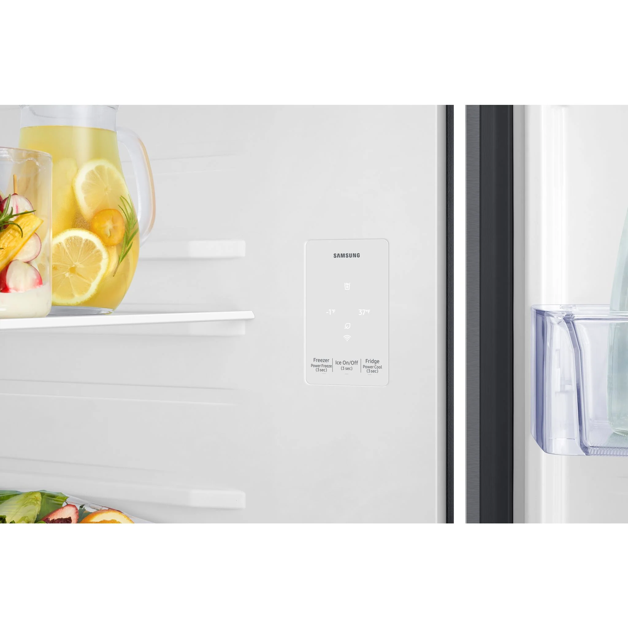 Samsung Top Mount Fridge (RT18DG6500SRAC) - Stainless Steel - Image 7