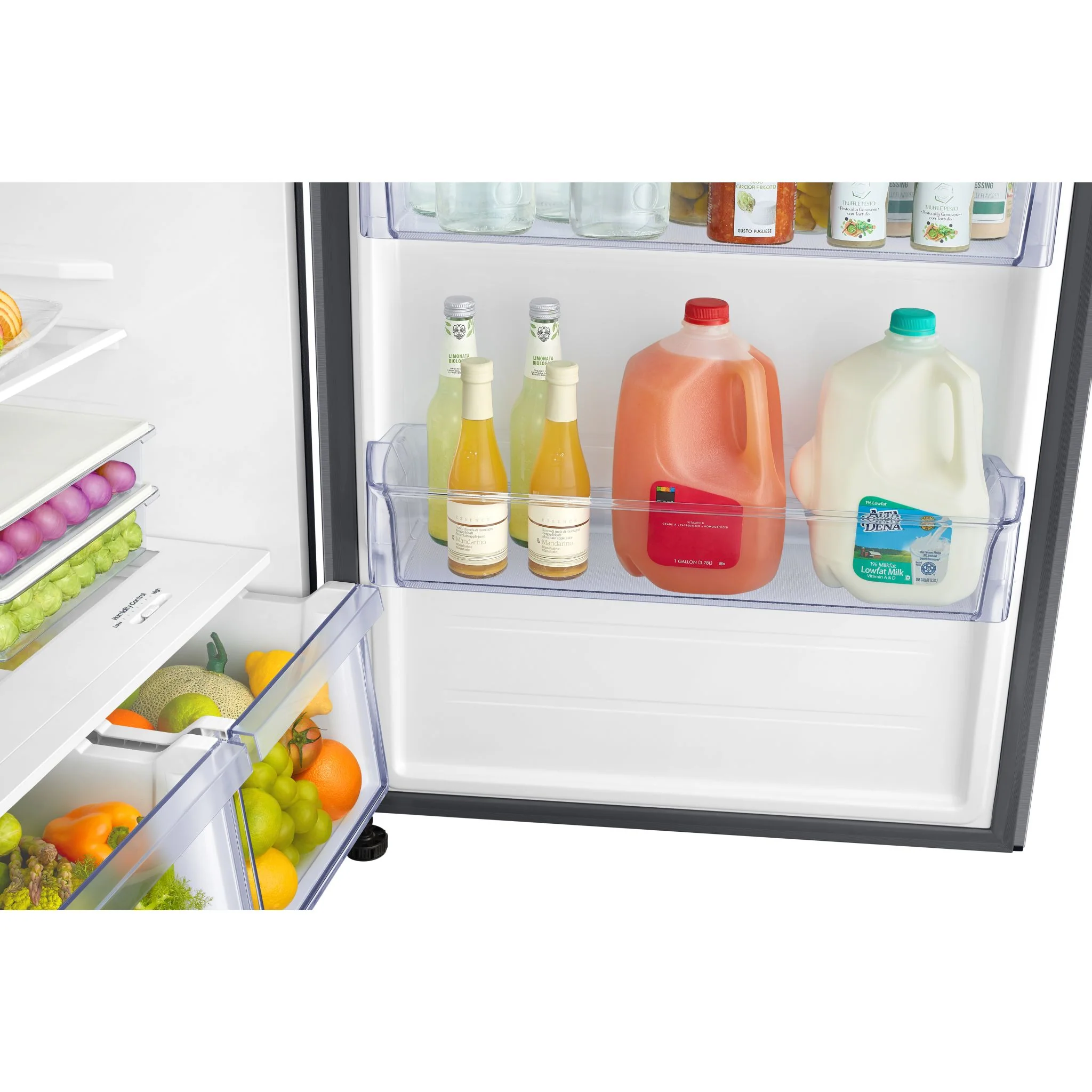 Samsung Top Mount Fridge (RT18DG6500SRAC) - Stainless Steel - Image 8