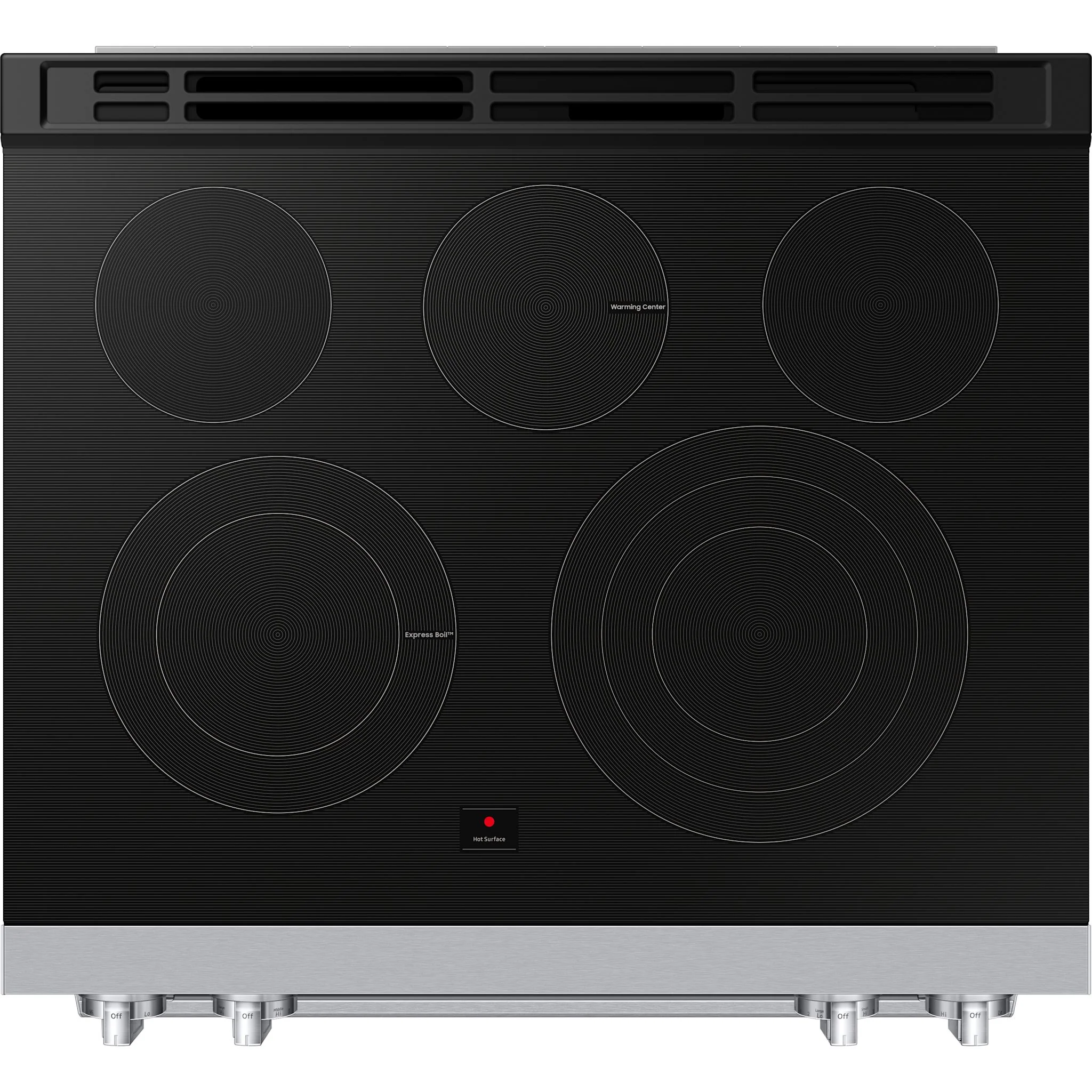 Samsung True Convection Range (NSE90H63SWAC) - White Glass - Image 7