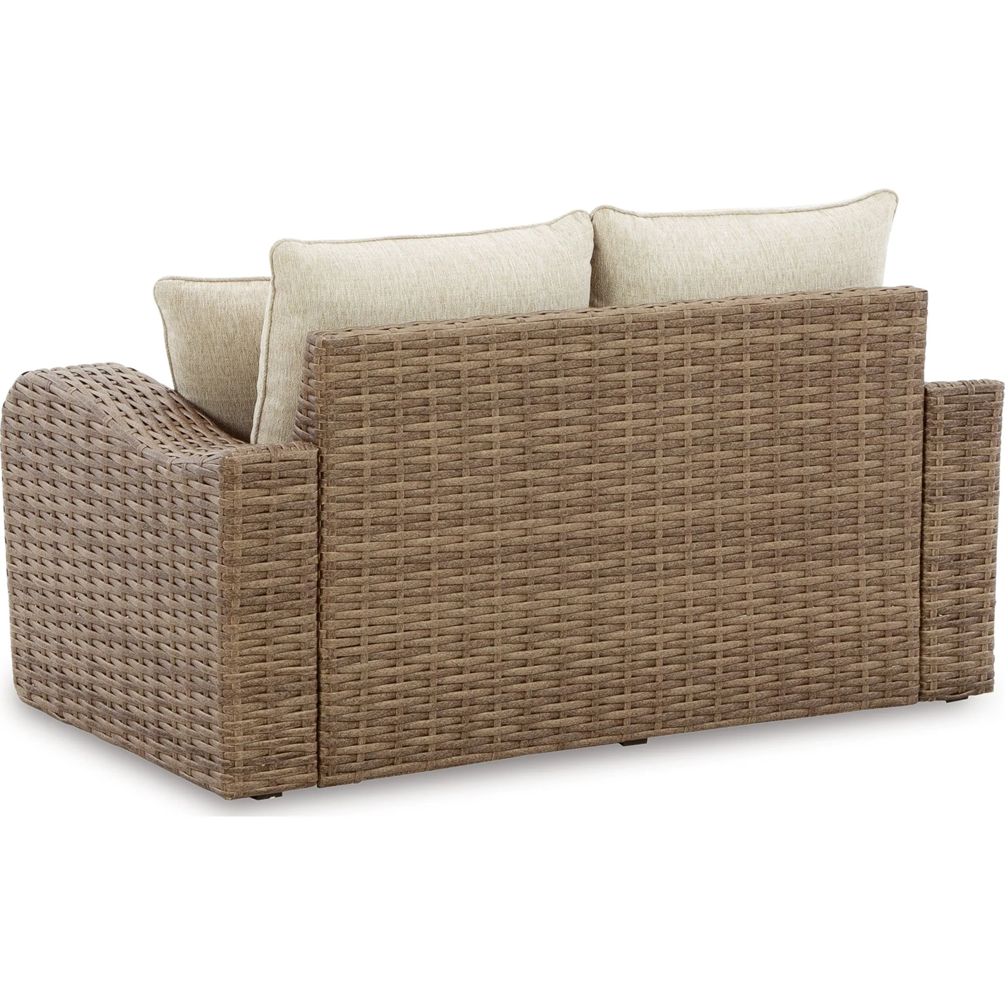 Outdoor Sandy Bloom Loveseat w/Cushion - Image 5