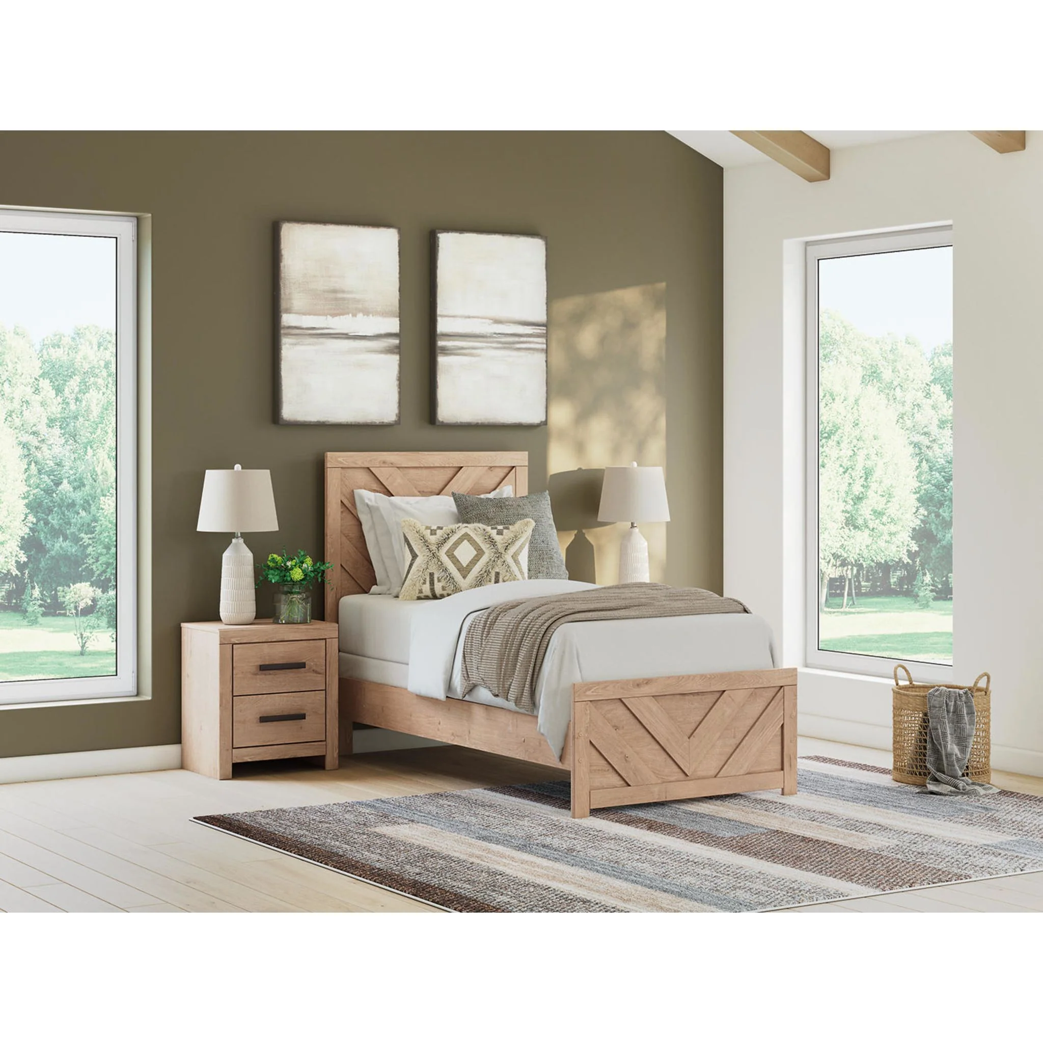 Sanginlane Twin Panel Bed - Image 11