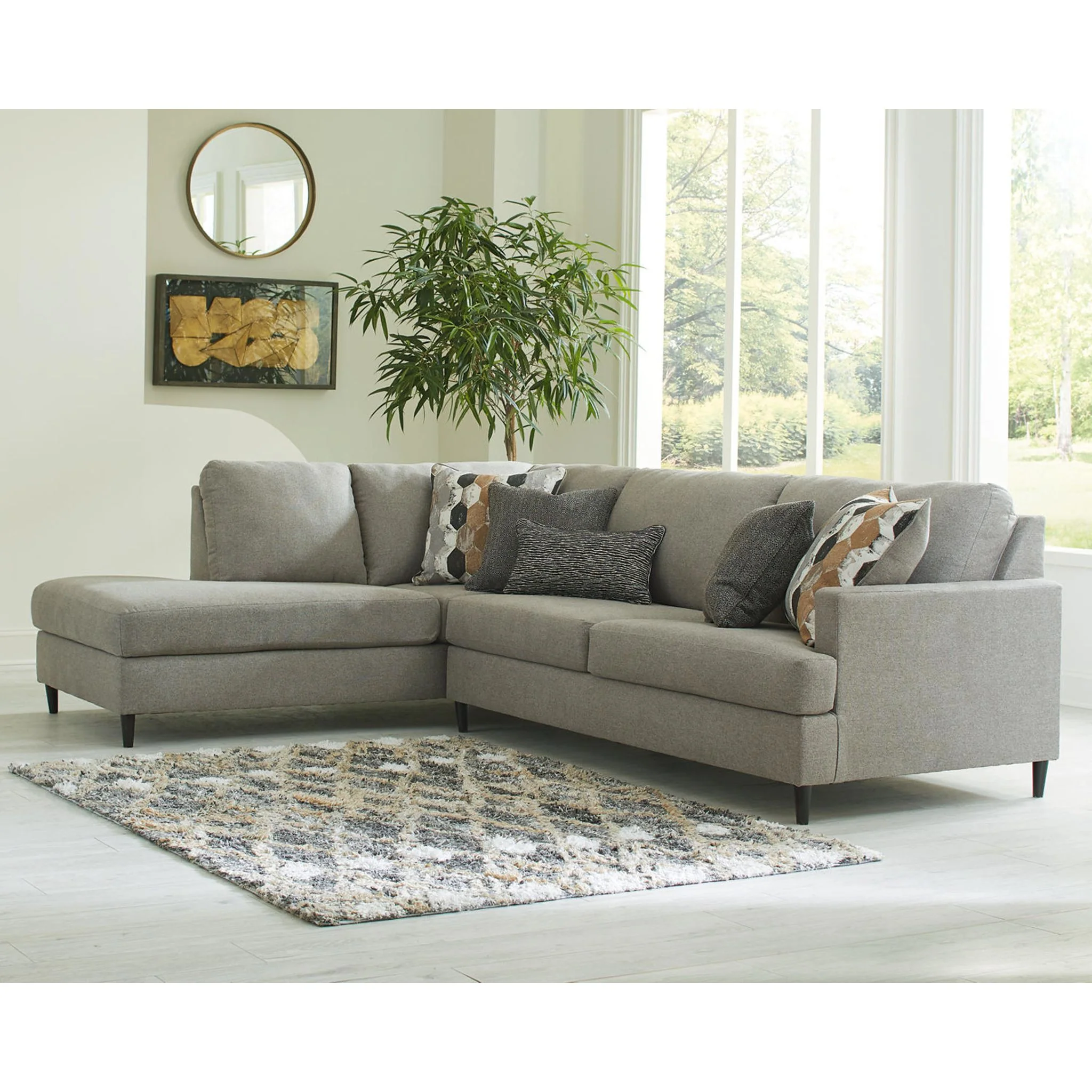 Santasia-Exclusive 2 Piece Sectional with Chaise - Image 24