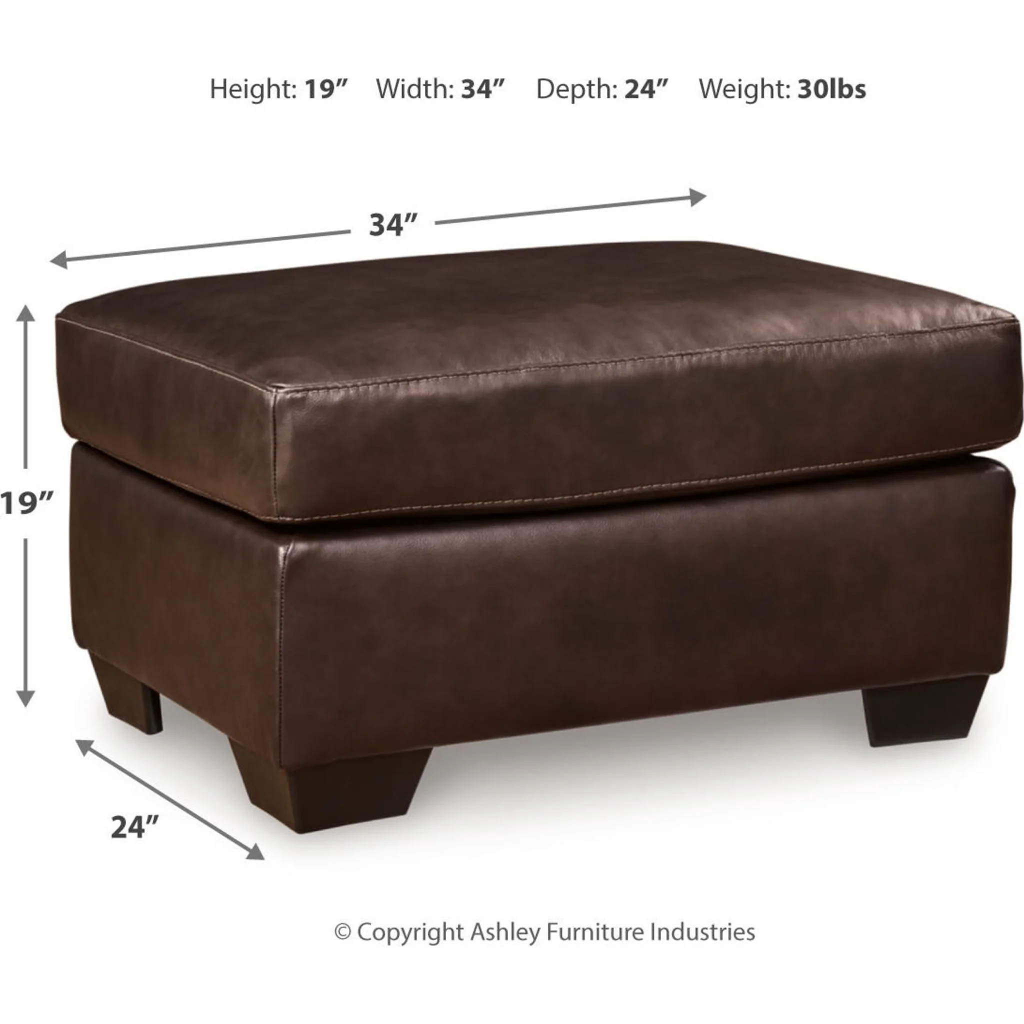 Santorine Ottoman - Image 5
