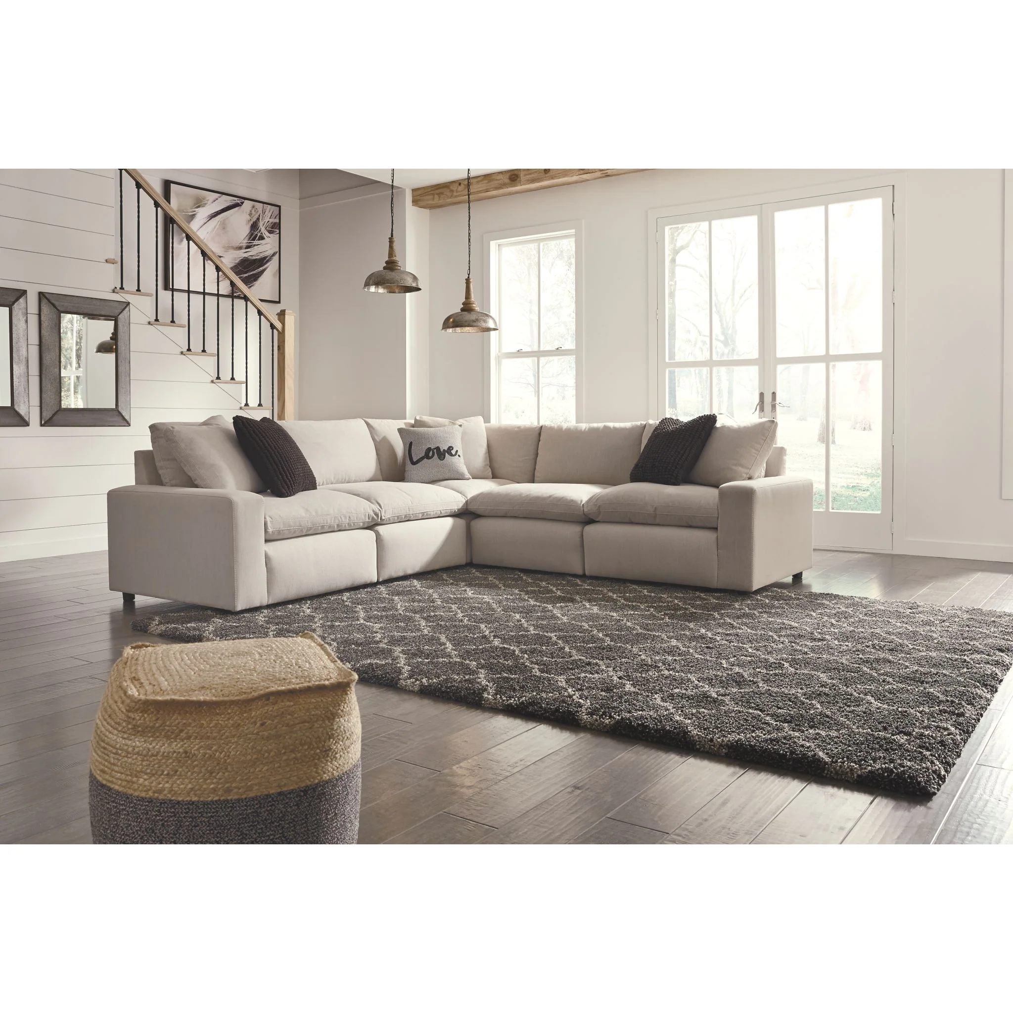 Savesto 5 Piece Modular Sectional - Image 3