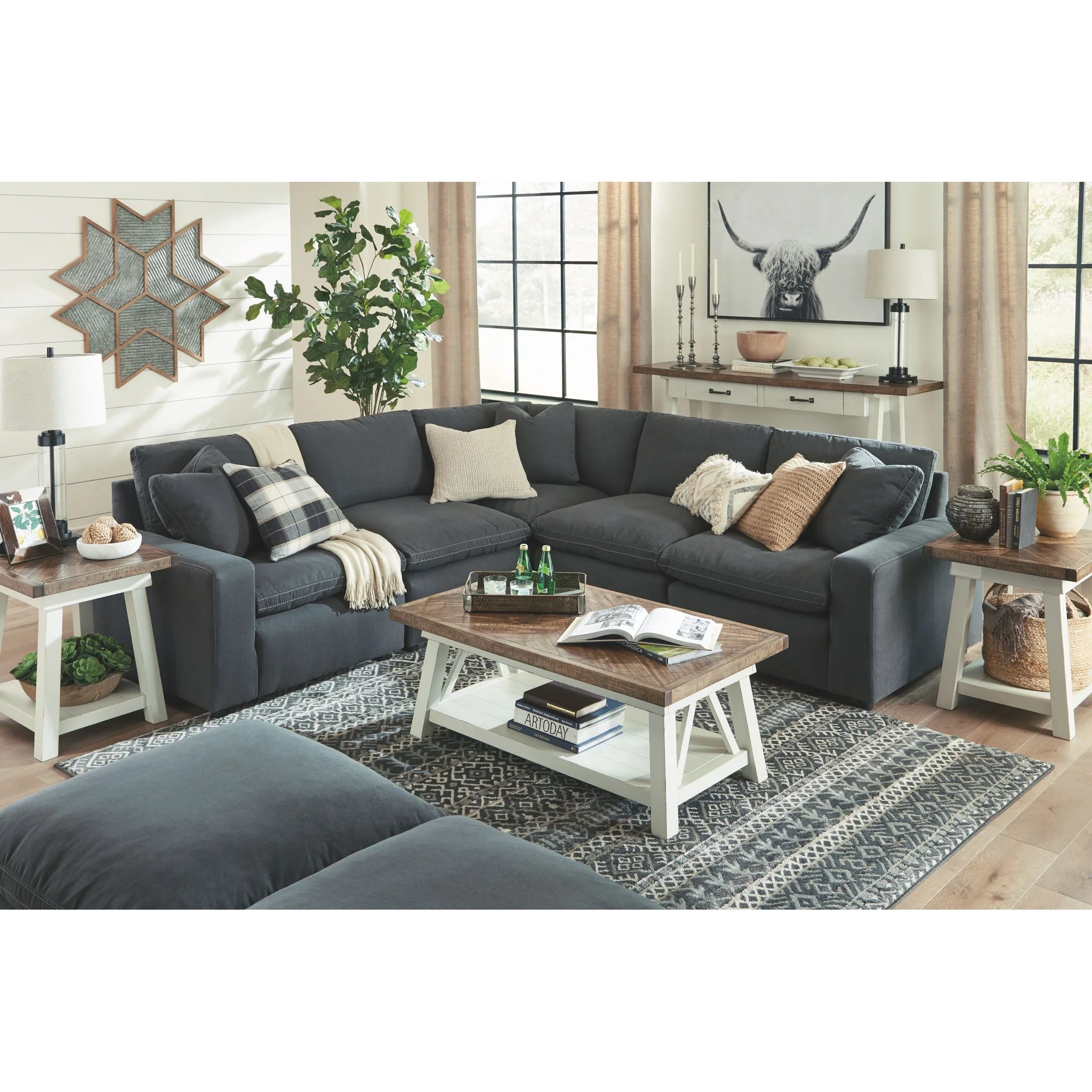 Savesto 5 Piece Modular Sectional - Image 3