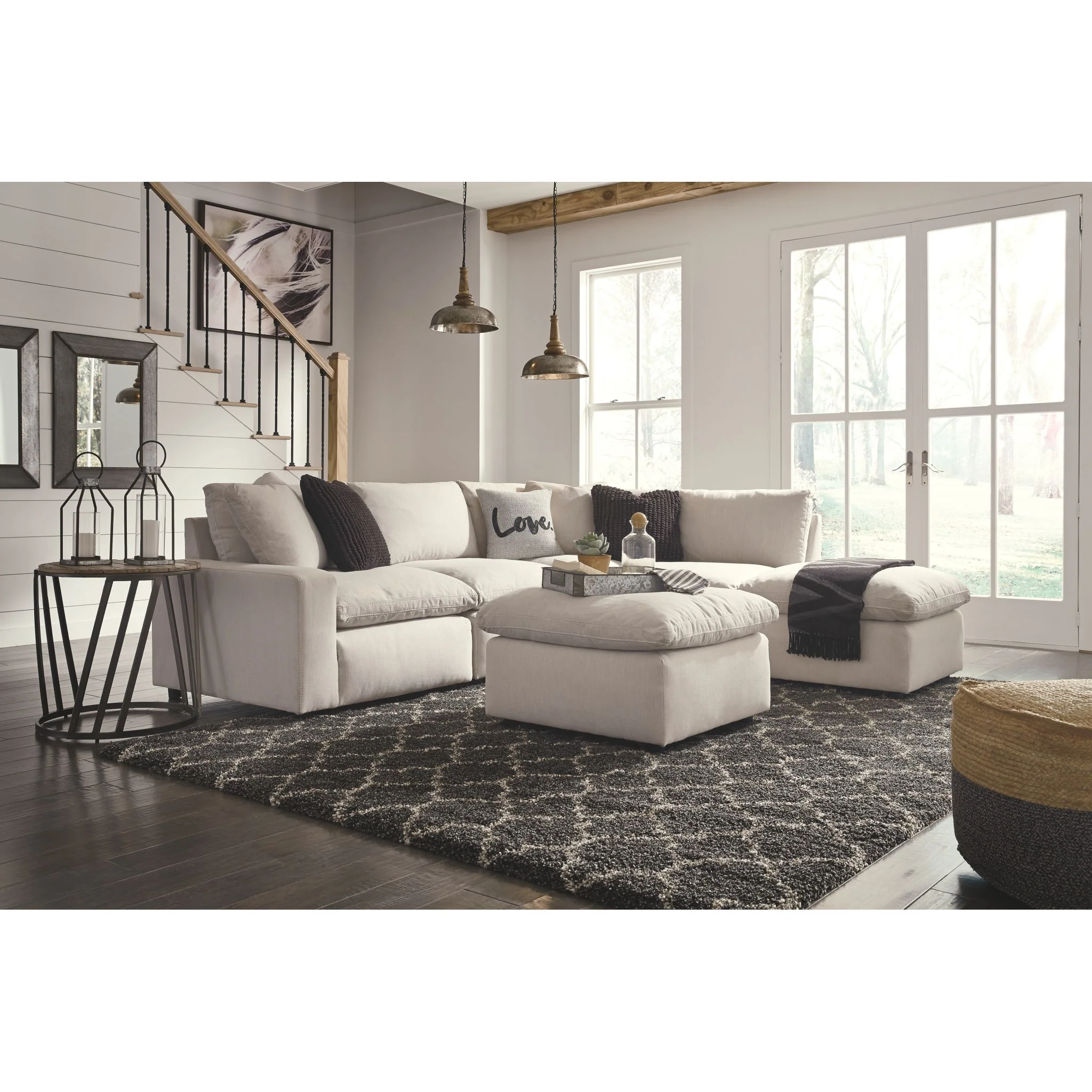 Savesto Oversized Accent Ottoman - Image 2