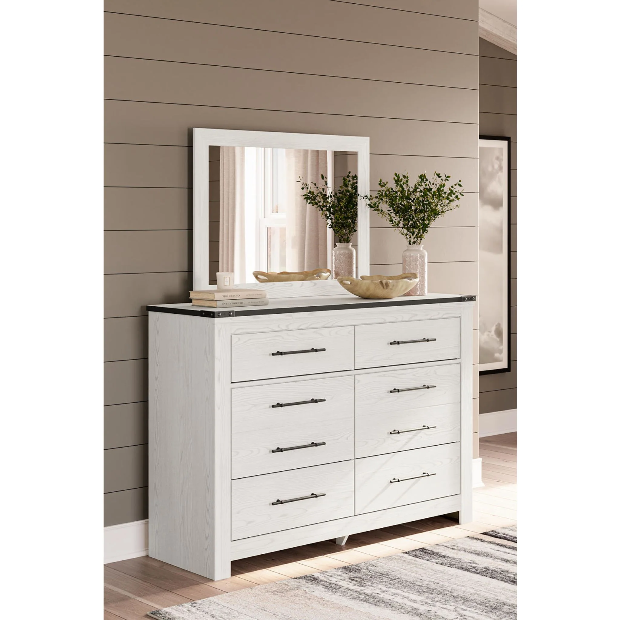 Schoenberg Dresser and Mirror - Image 20