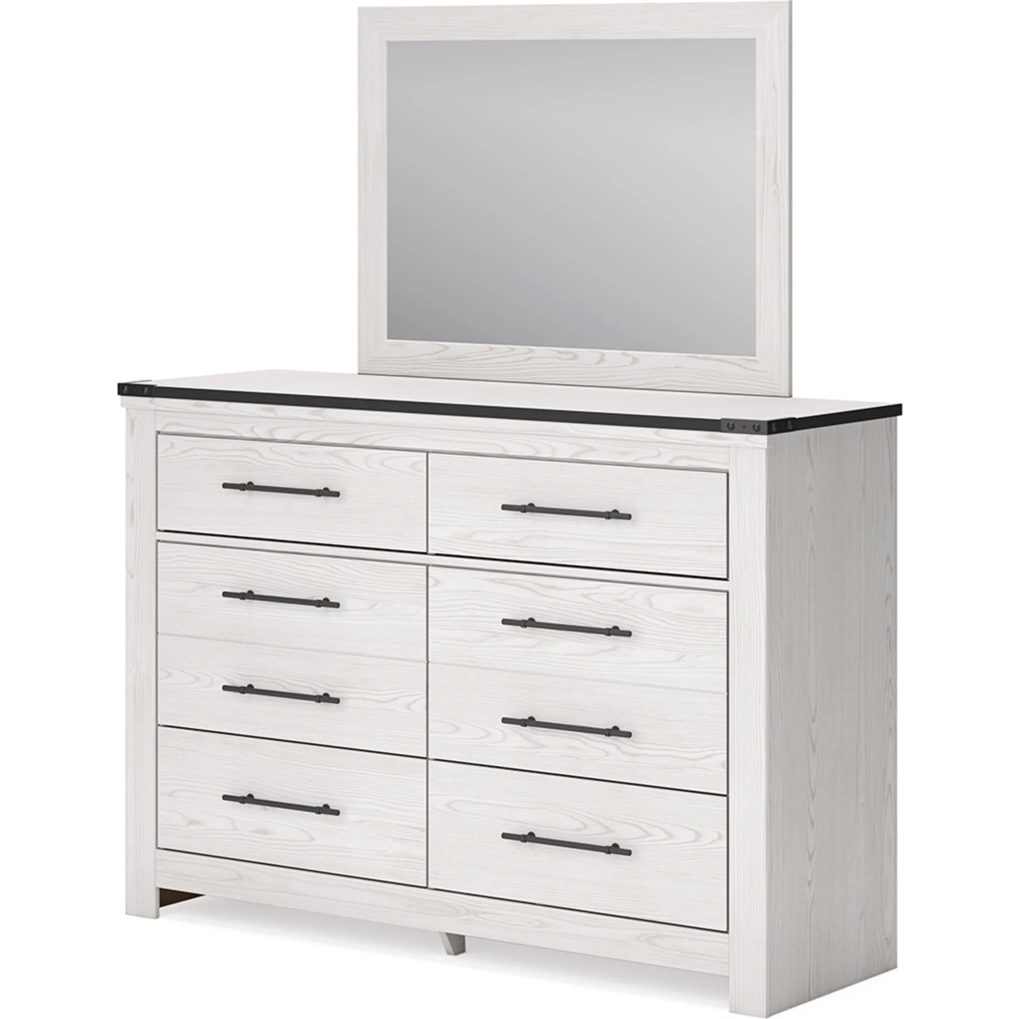 Schoenberg Dresser and Mirror - Image 3