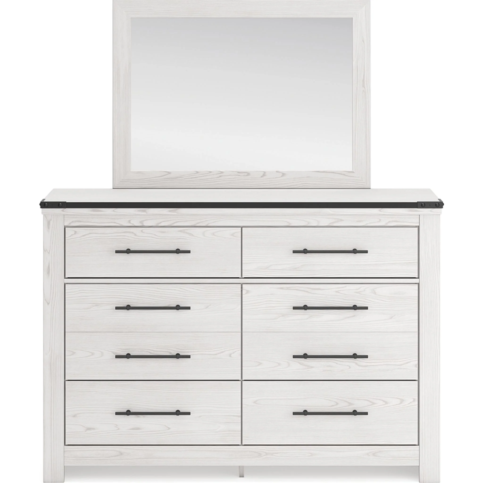 Schoenberg Dresser and Mirror - Image 5
