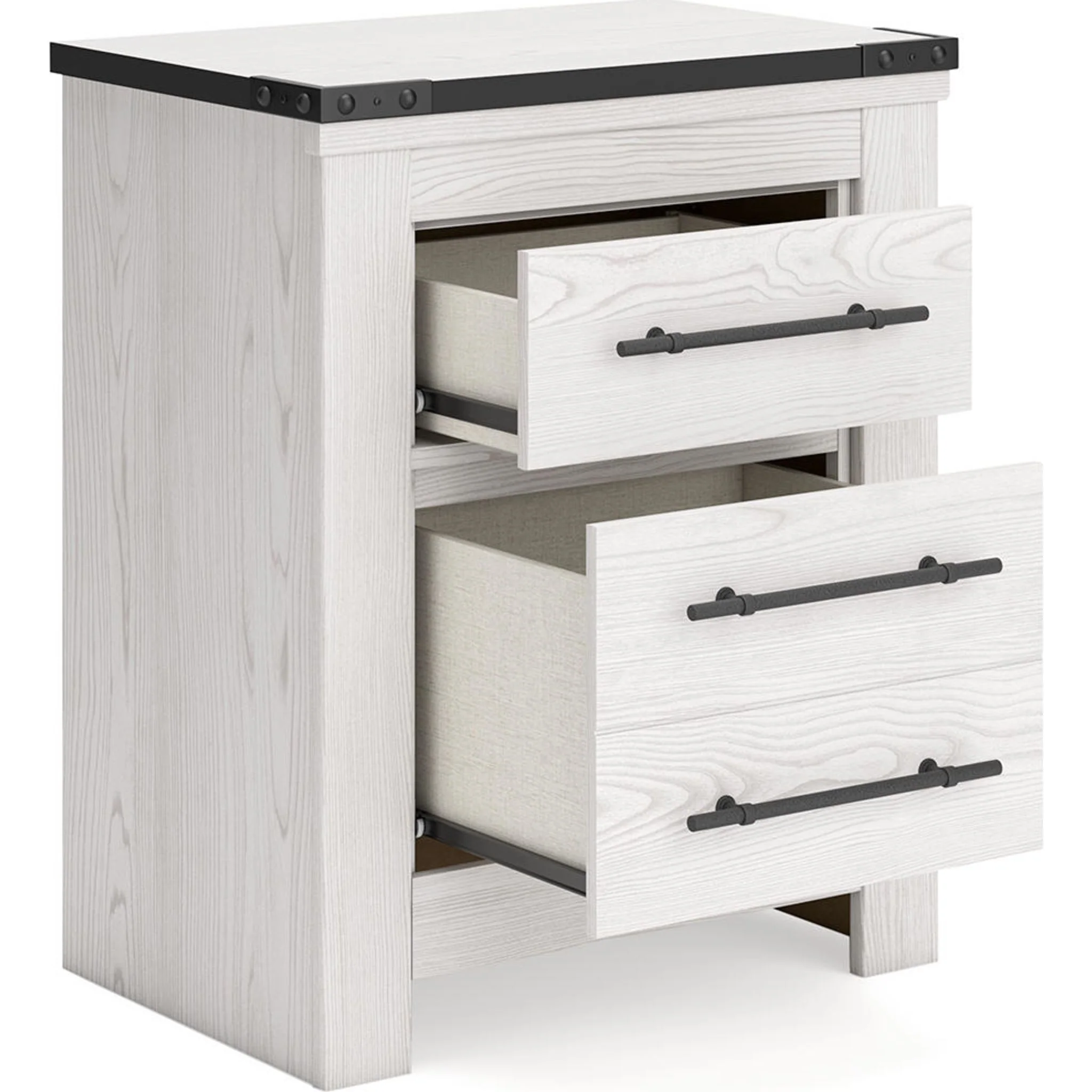 Schoenberg Two Drawer Nightstand - Image 11