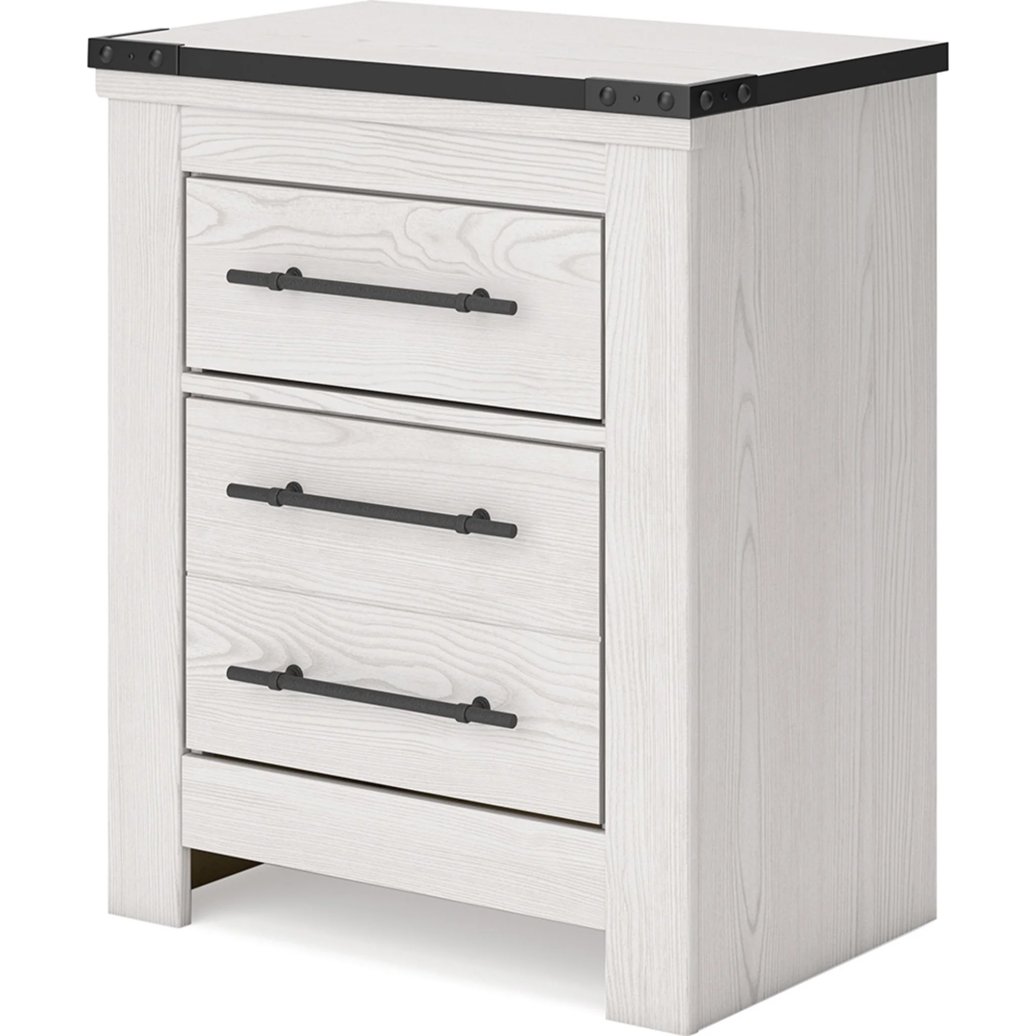 Schoenberg Two Drawer Nightstand - Image 3