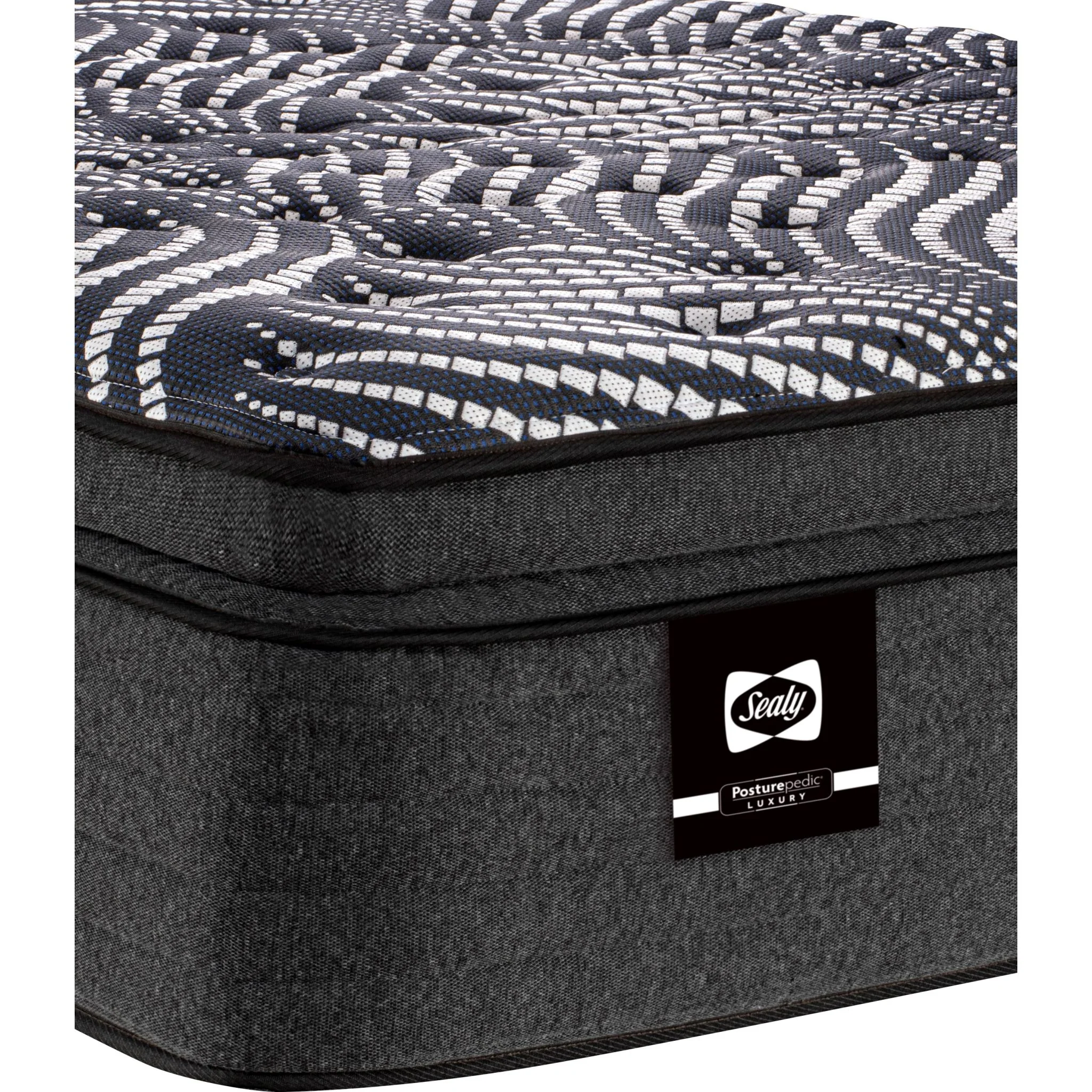 Sealy Posturepedic® Lux Hybrid Isa Plush Euro Pillow Top 15.5 inch Mattress - Image 5