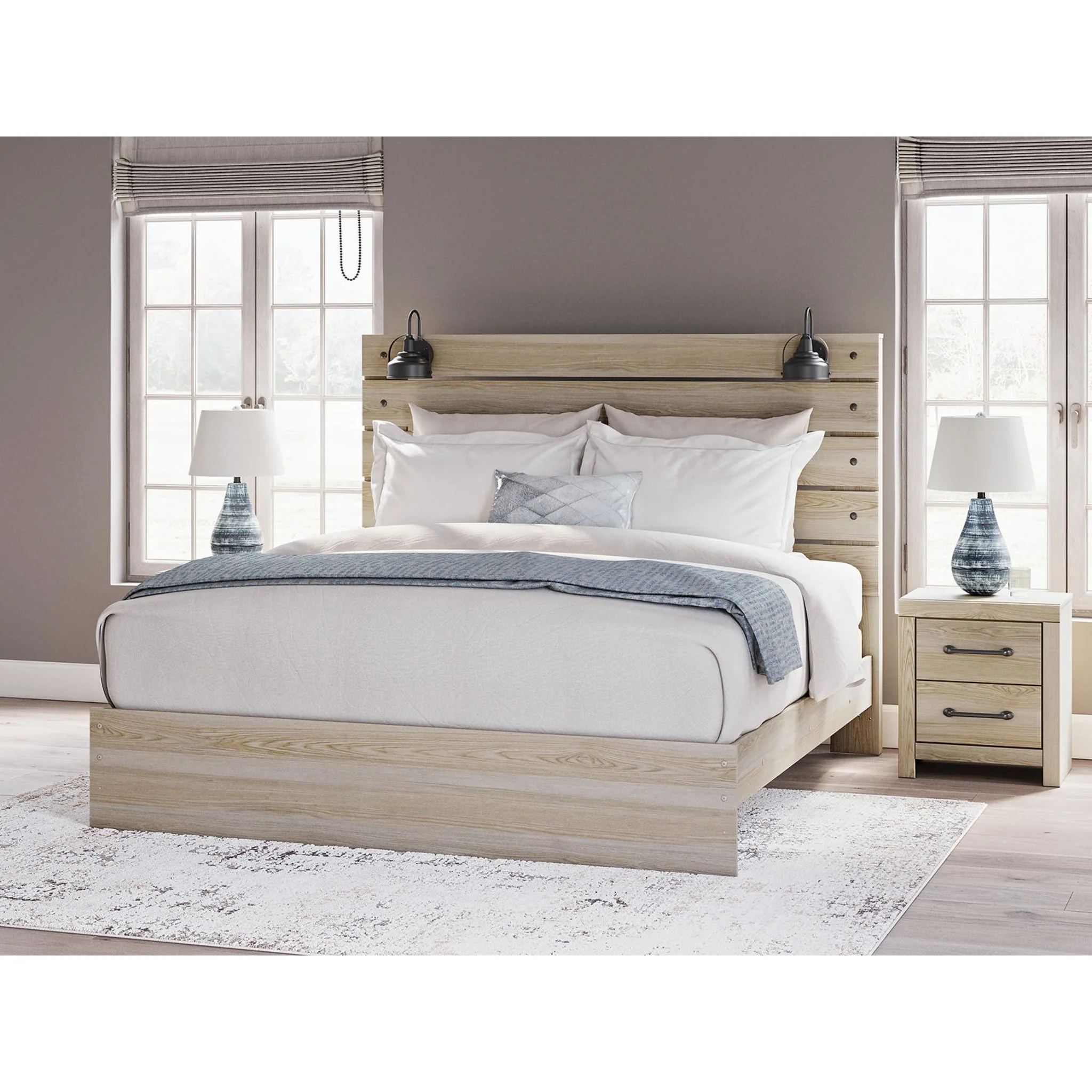 Senbry-Exclusive 5 Piece King Panel Bedroom - Image 15