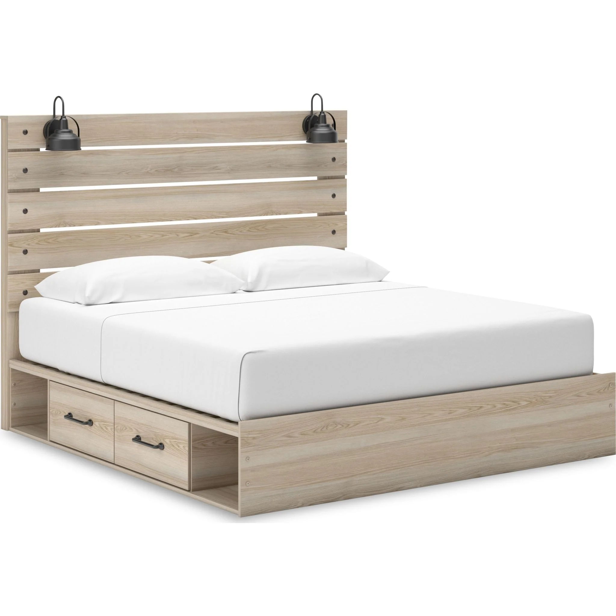 Senbry-Exclusive Panel Bed with 2 Drawer Storage - Image 18