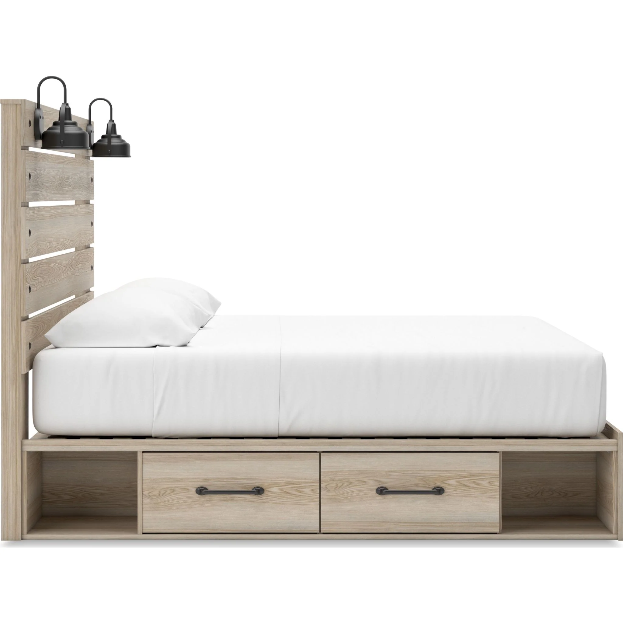 Senbry-Exclusive Panel Bed with 2 Drawer Storage - Image 21
