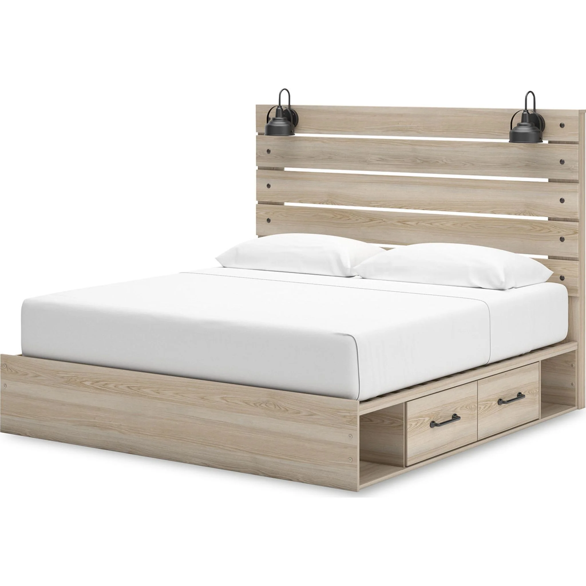 Senbry-Exclusive Panel Bed with 2 Drawer Storage - Image 27
