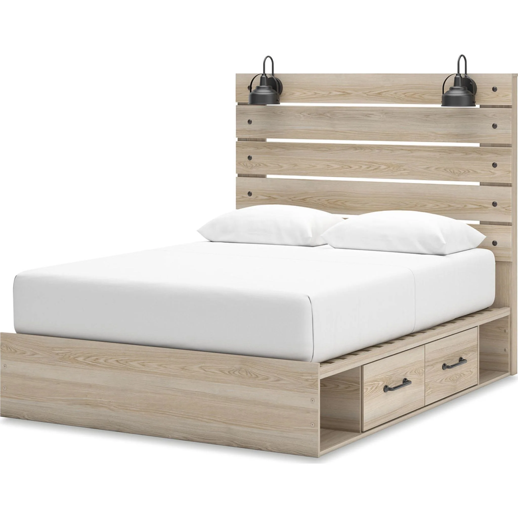 Senbry-Exclusive Panel Bed with 4 Drawer Storage - Image 10