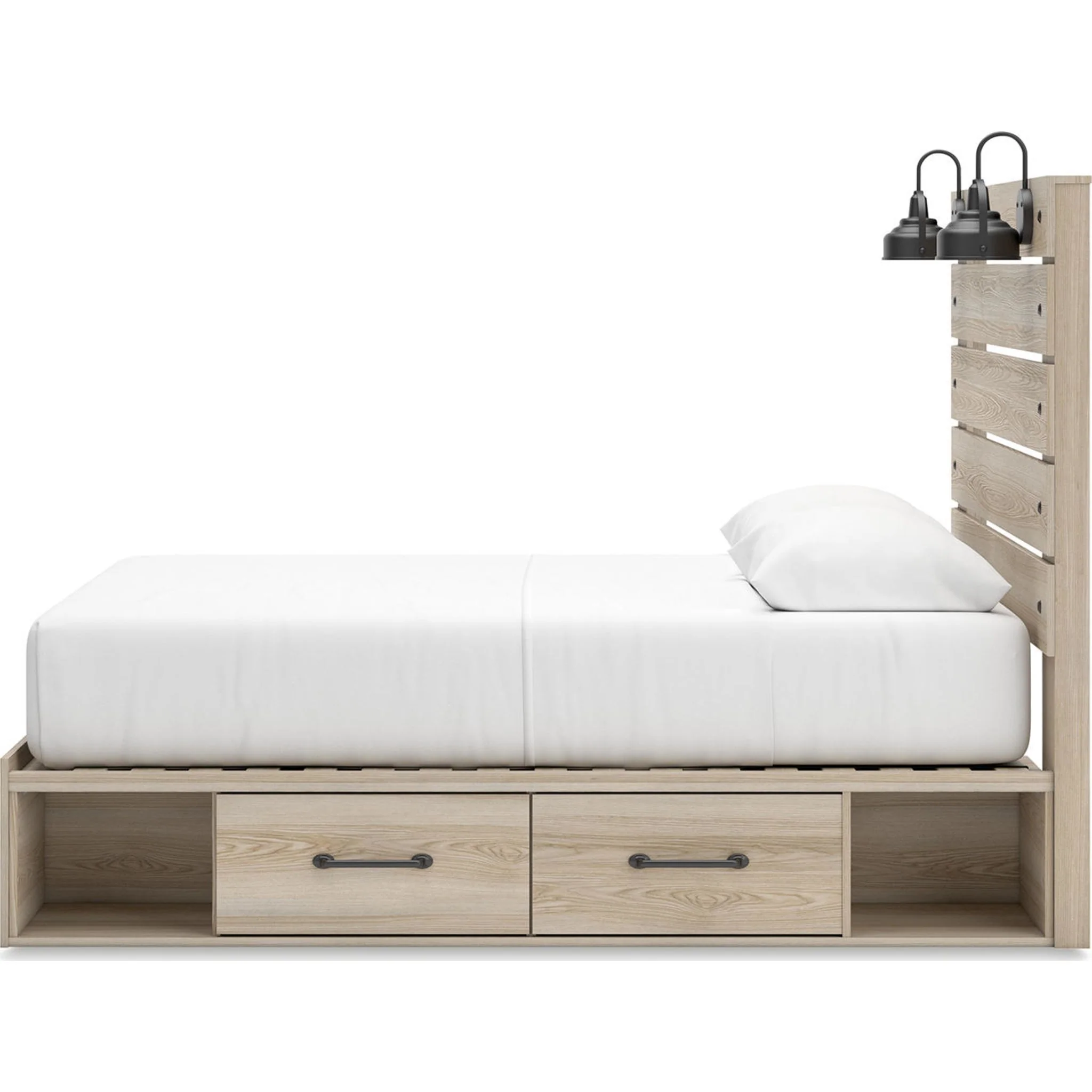 Senbry-Exclusive Panel Bed with 4 Drawer Storage - Image 15