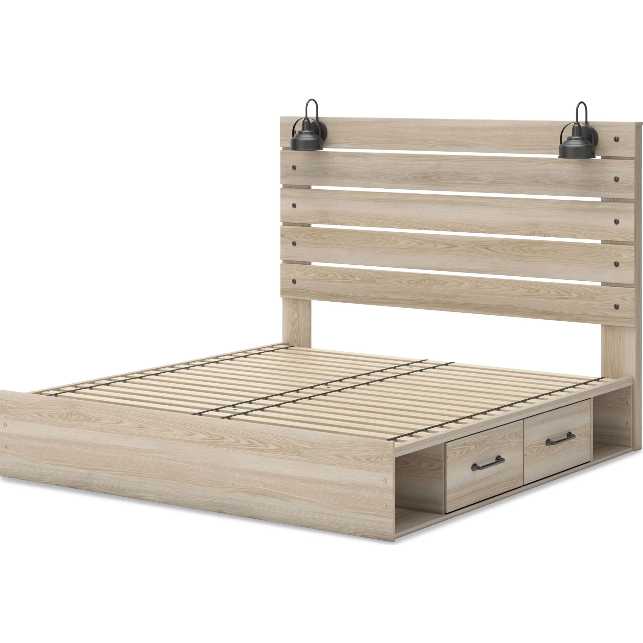 Senbry-Exclusive Panel Bed with 4 Drawer Storage - Image 23