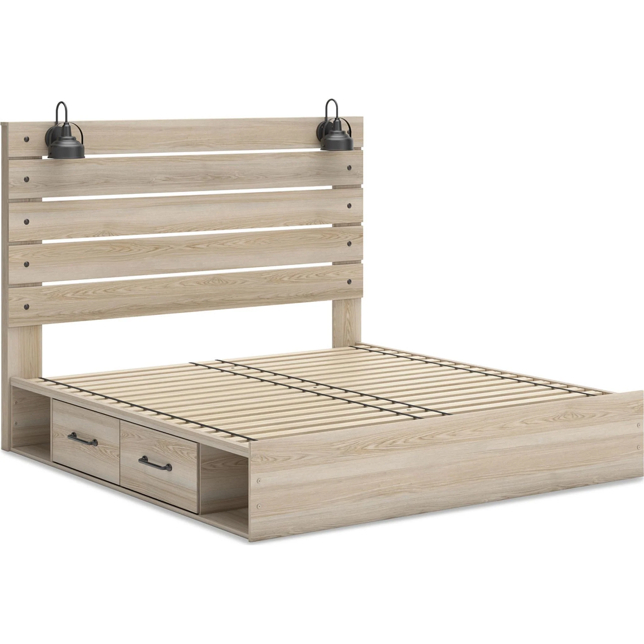 Senbry-Exclusive Panel Bed with 4 Drawer Storage - Image 28
