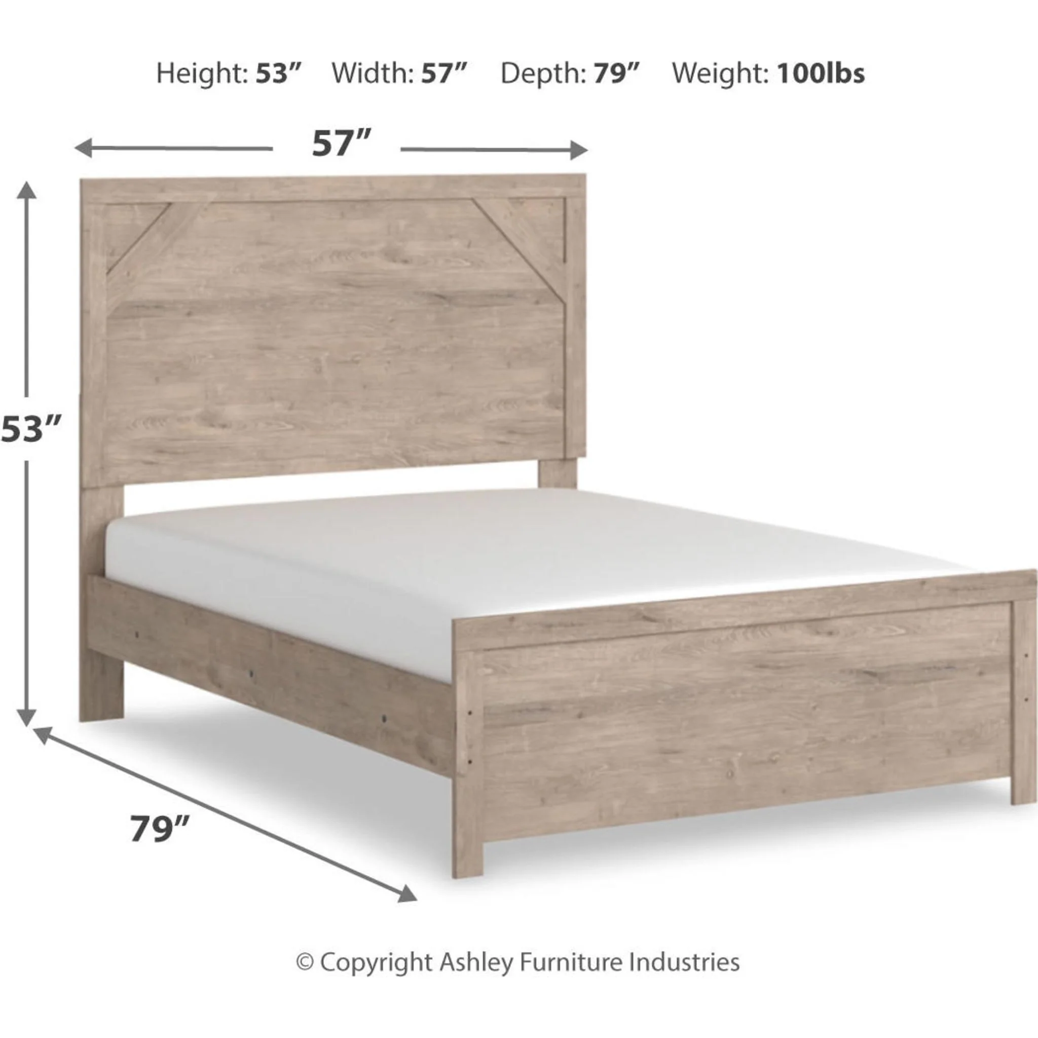 Senniberg 3 Piece Panel Bed - Image 15
