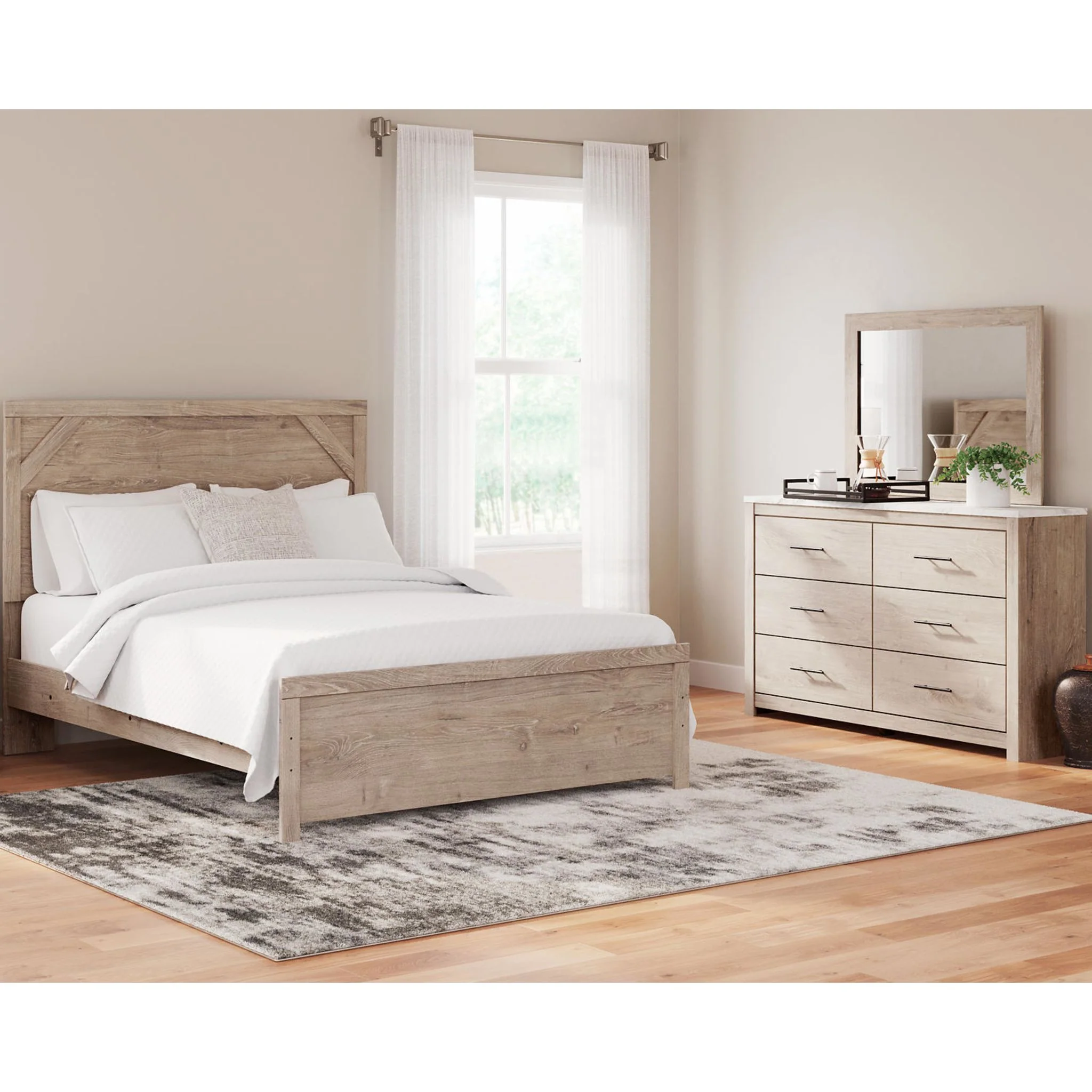 Senniberg 5 Piece Queen Panel Bedroom - Image 11