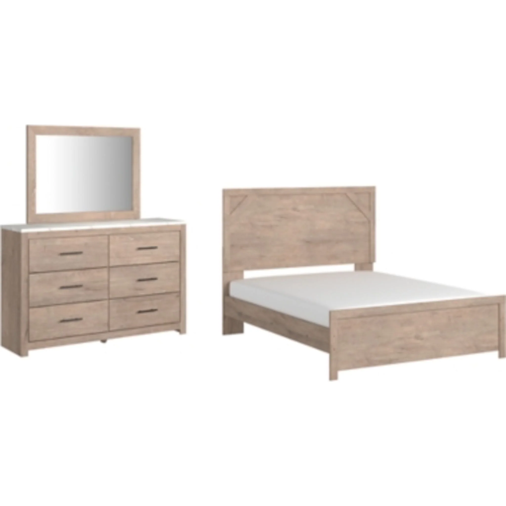 Senniberg 5 Piece Queen Panel Bedroom - Image 6
