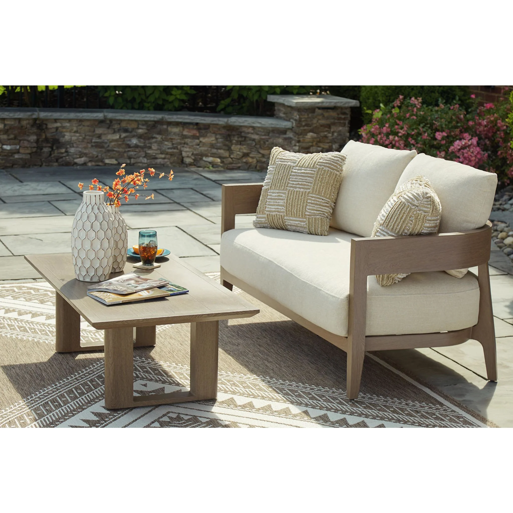 Serene Bay Outdoor Coffee Table - Image 9