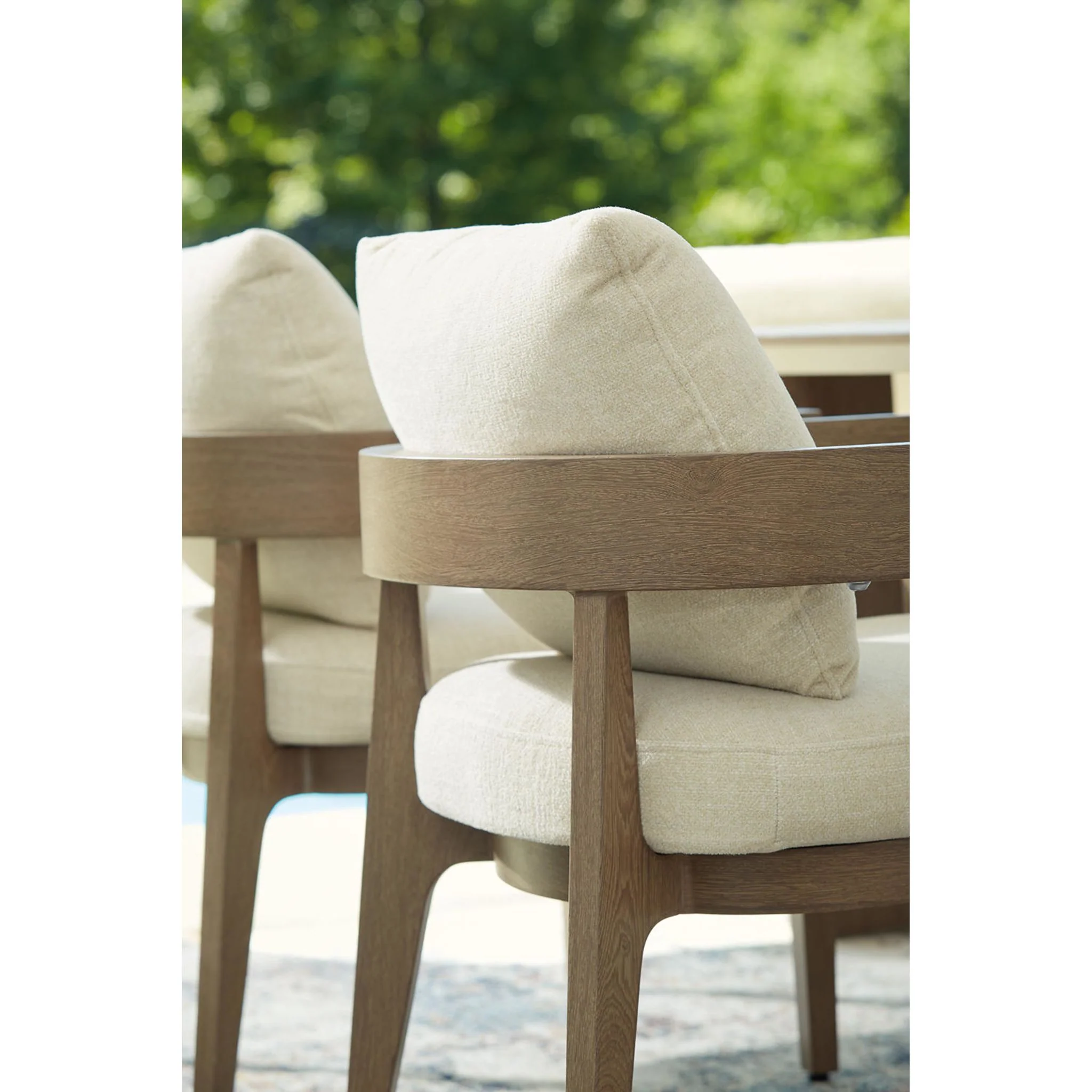 Serene Bay Outdoor Arm Chair with Cushion (set of 2) - Image 13