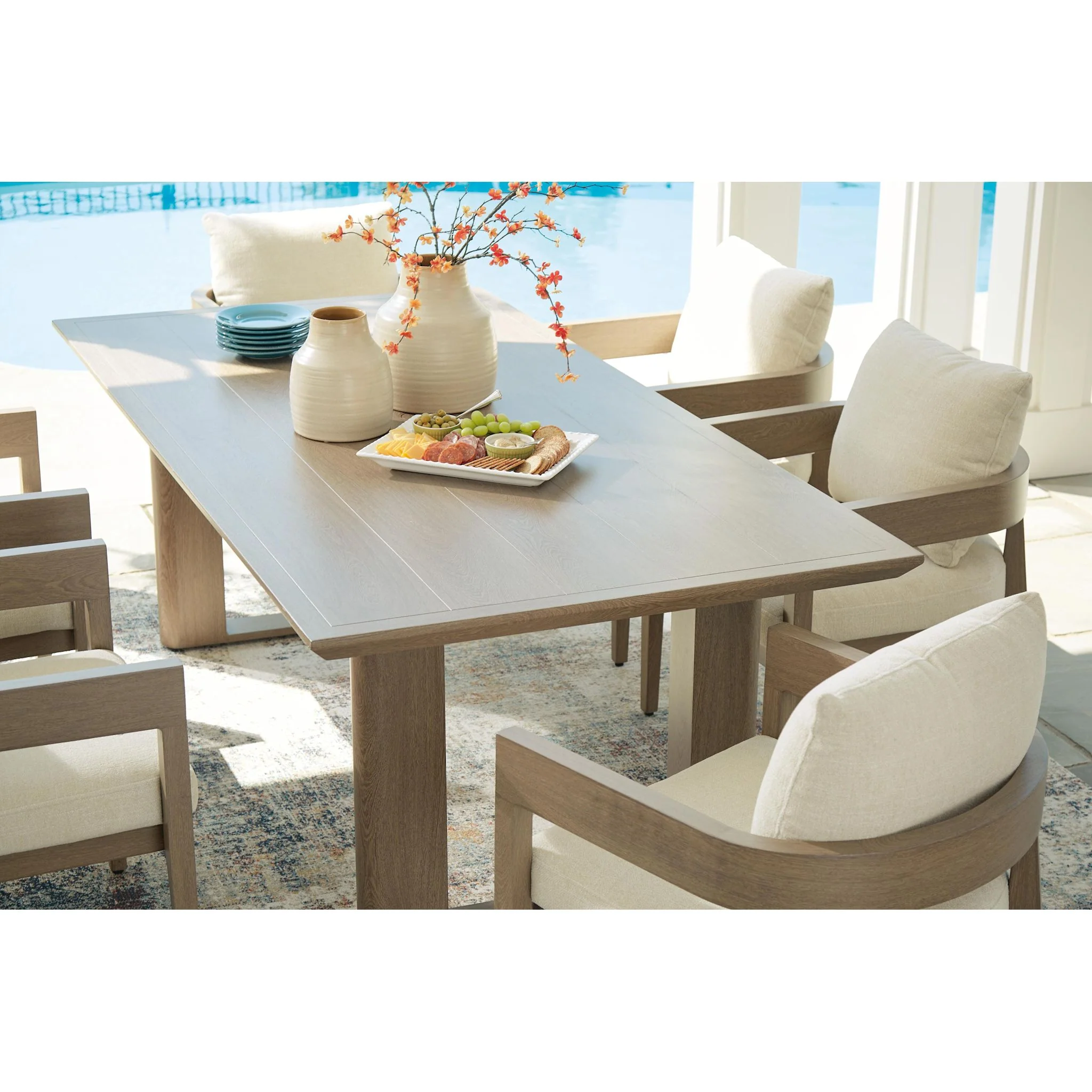 Serene Bay Outdoor Arm Chair with Cushion (set of 2) - Image 34