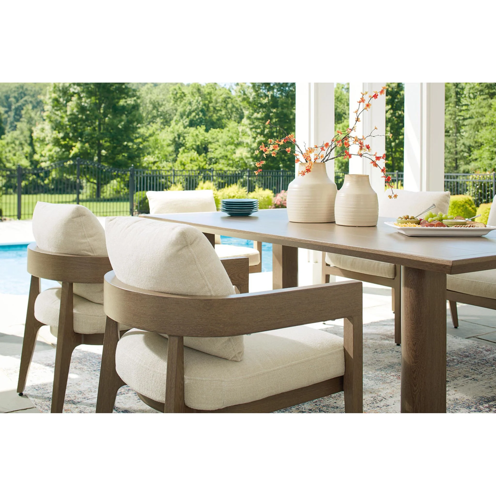 Serene Bay Outdoor Dining Table - Image 8