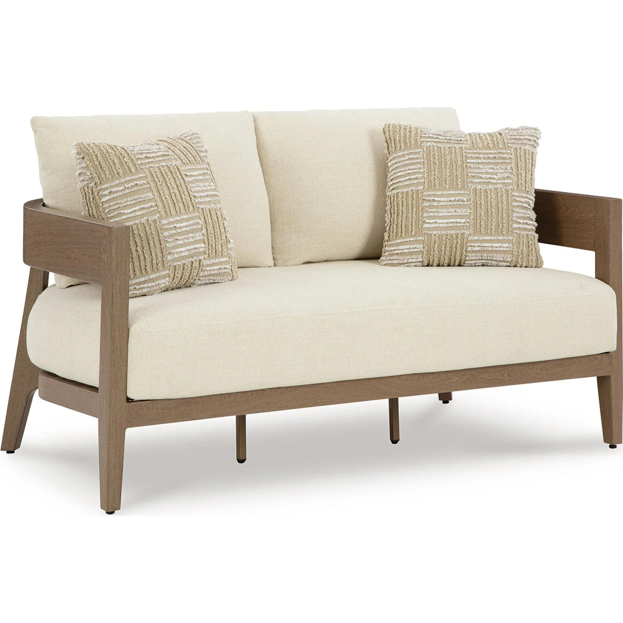Serene Bay Outdoor Loveseat with Cushion - Image 7