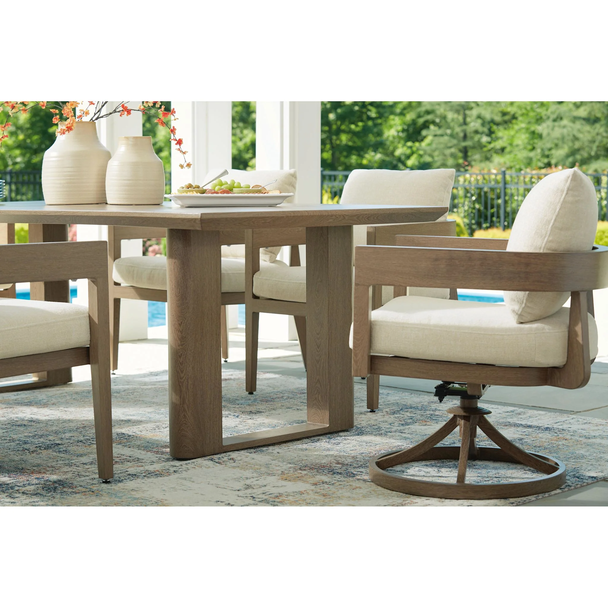 Serene Bay Outdoor Swivel Chair w/Cushion (set of 2) - Image 29