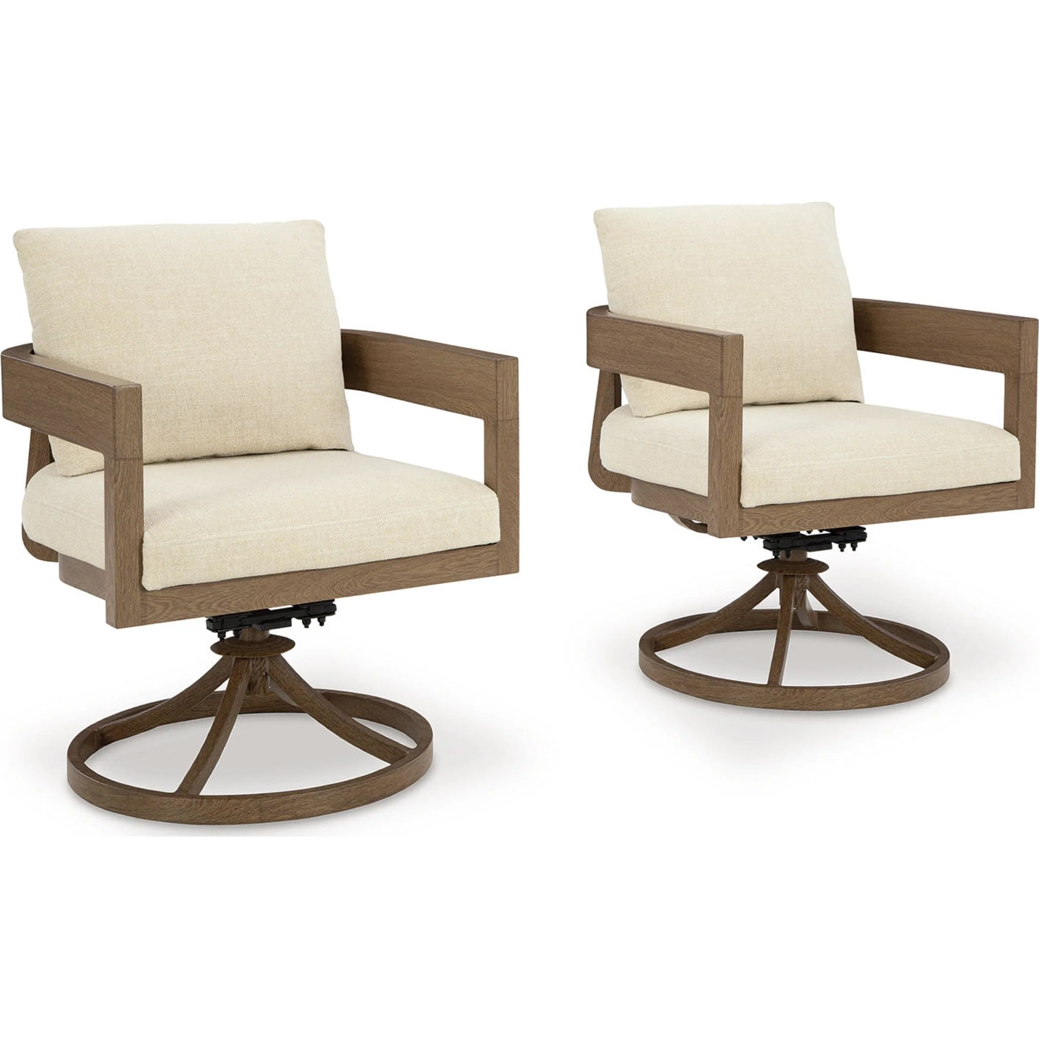 Serene Bay Outdoor Swivel Chair w/Cushion (set of 2) - Image 5