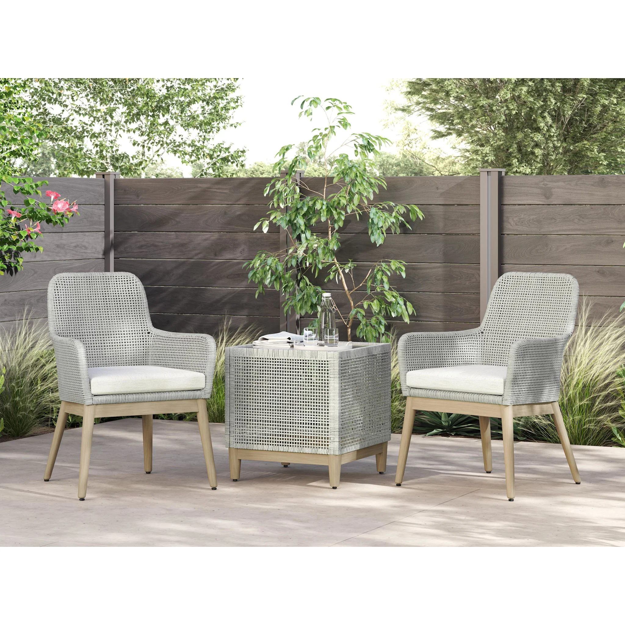 Seton Creek 3 Piece Outdoor Chat Set - Image 13