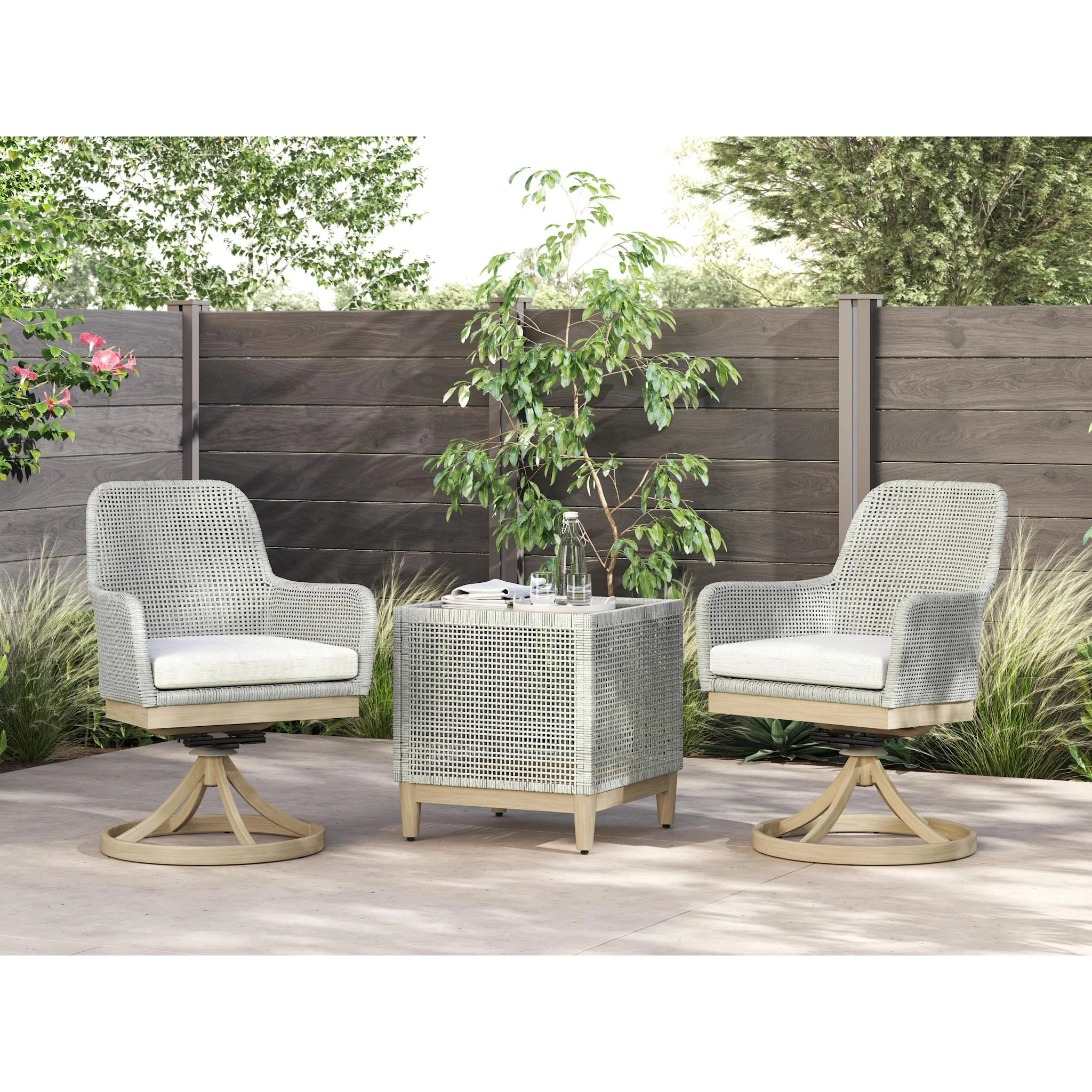 Seton Creek 3 Piece Outdoor Chat Set - Image 14
