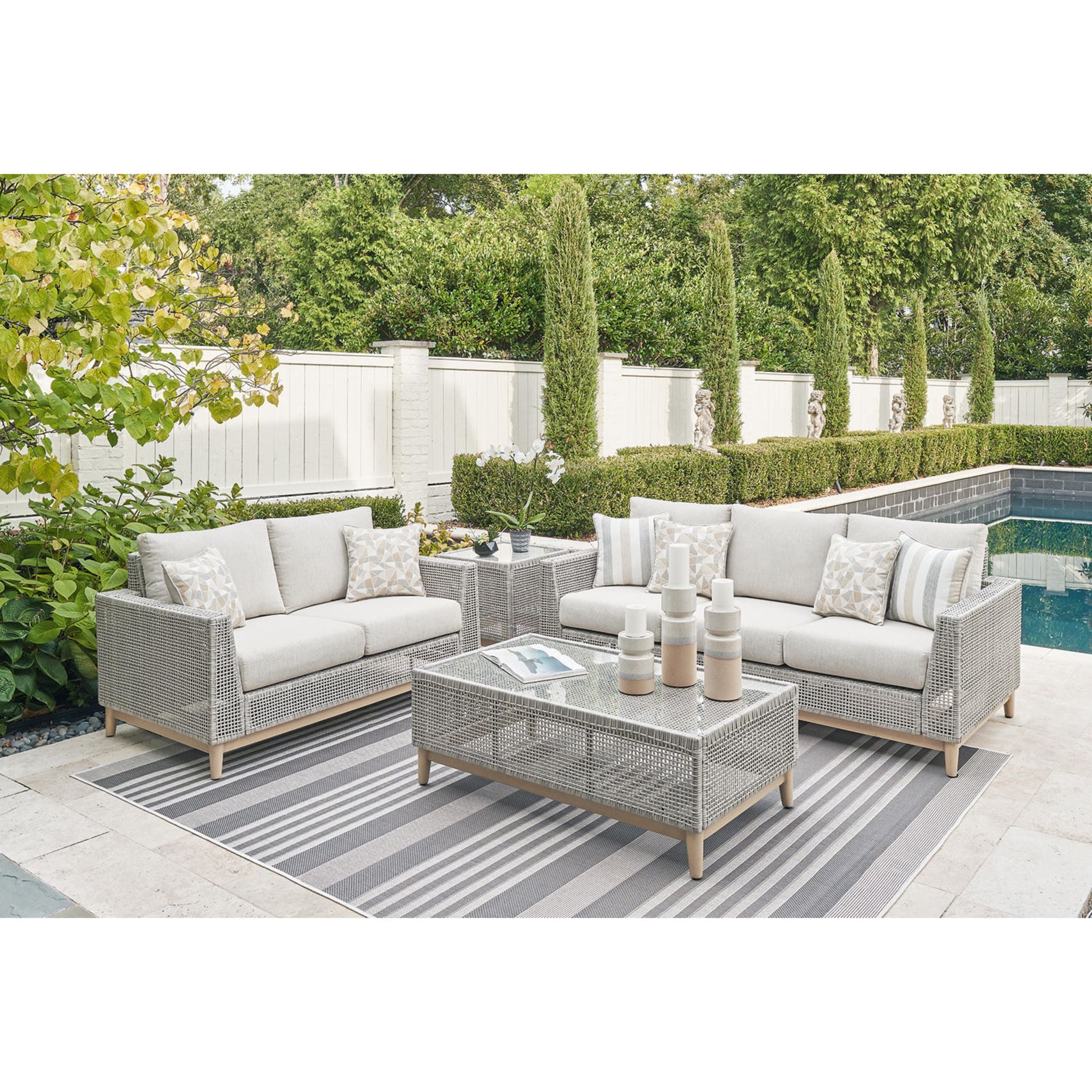 Seton Creek 3 Piece Outdoor Seating - Image 2