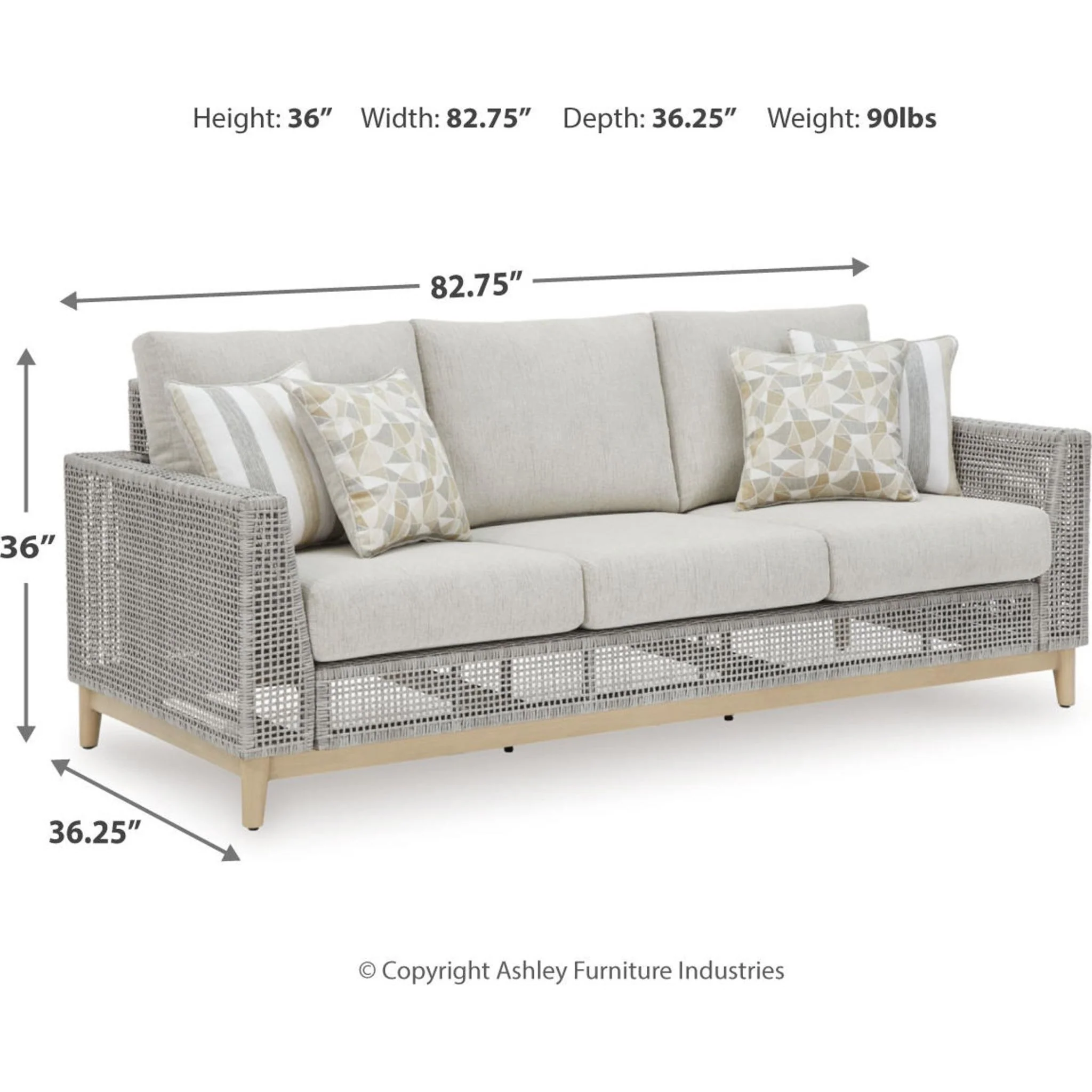 Seton Creek 3 Piece Outdoor Seating - Image 20