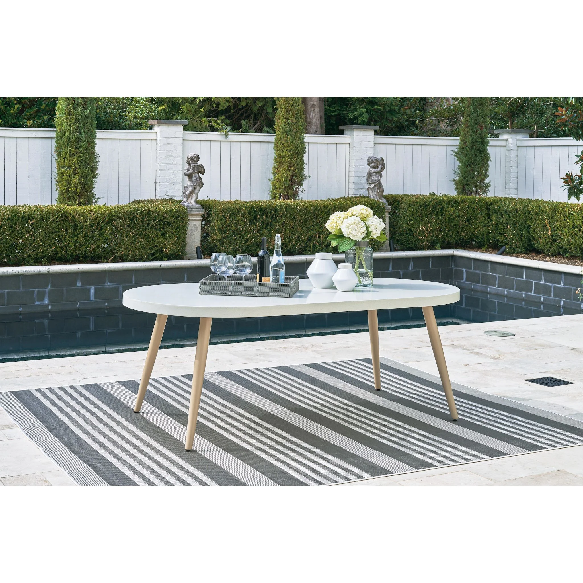 Seton Creek 5 Piece Outdoor Dining Set - Image 29