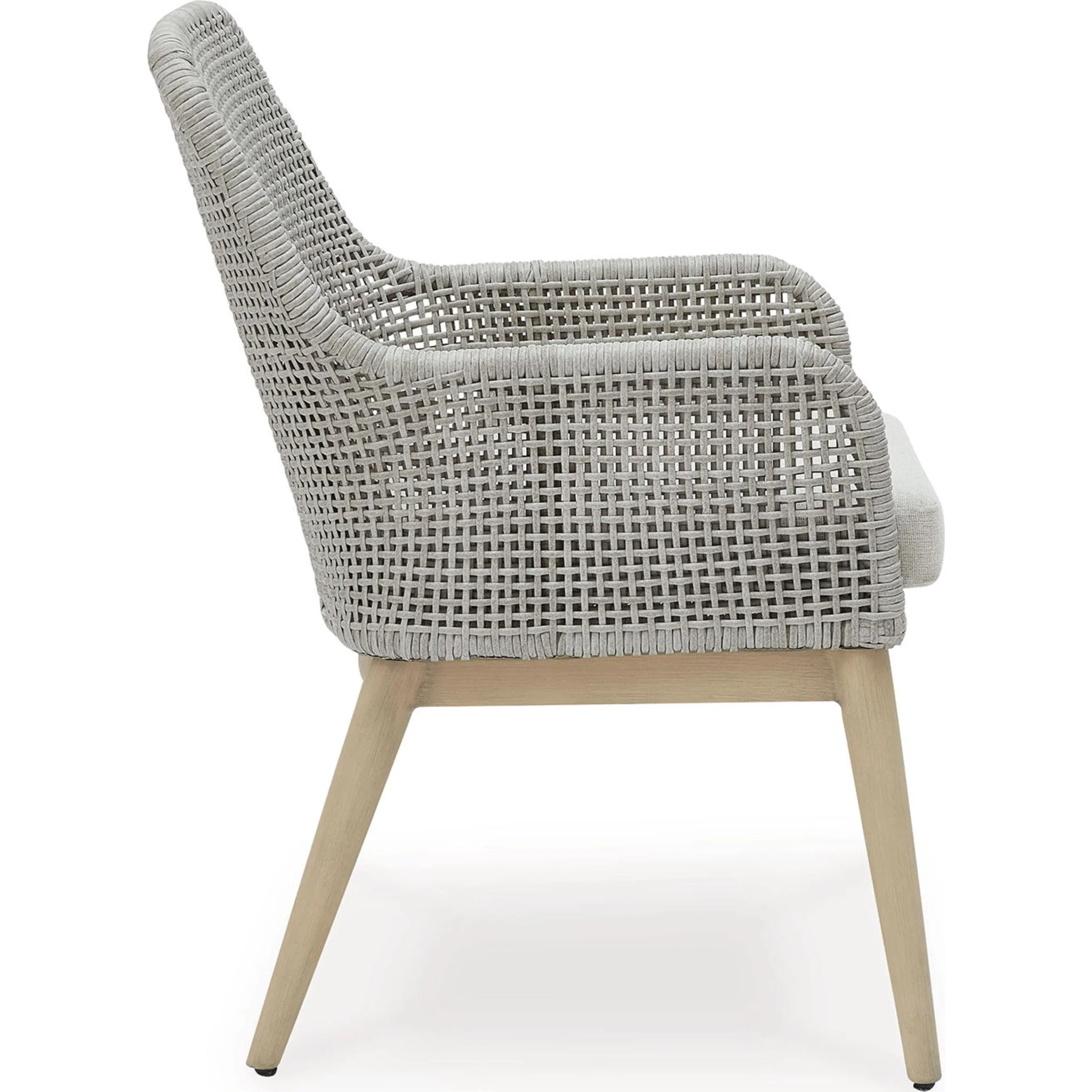 Seton Creek Outdoor Arm Chair with Cushion (set of 2) - Image 18