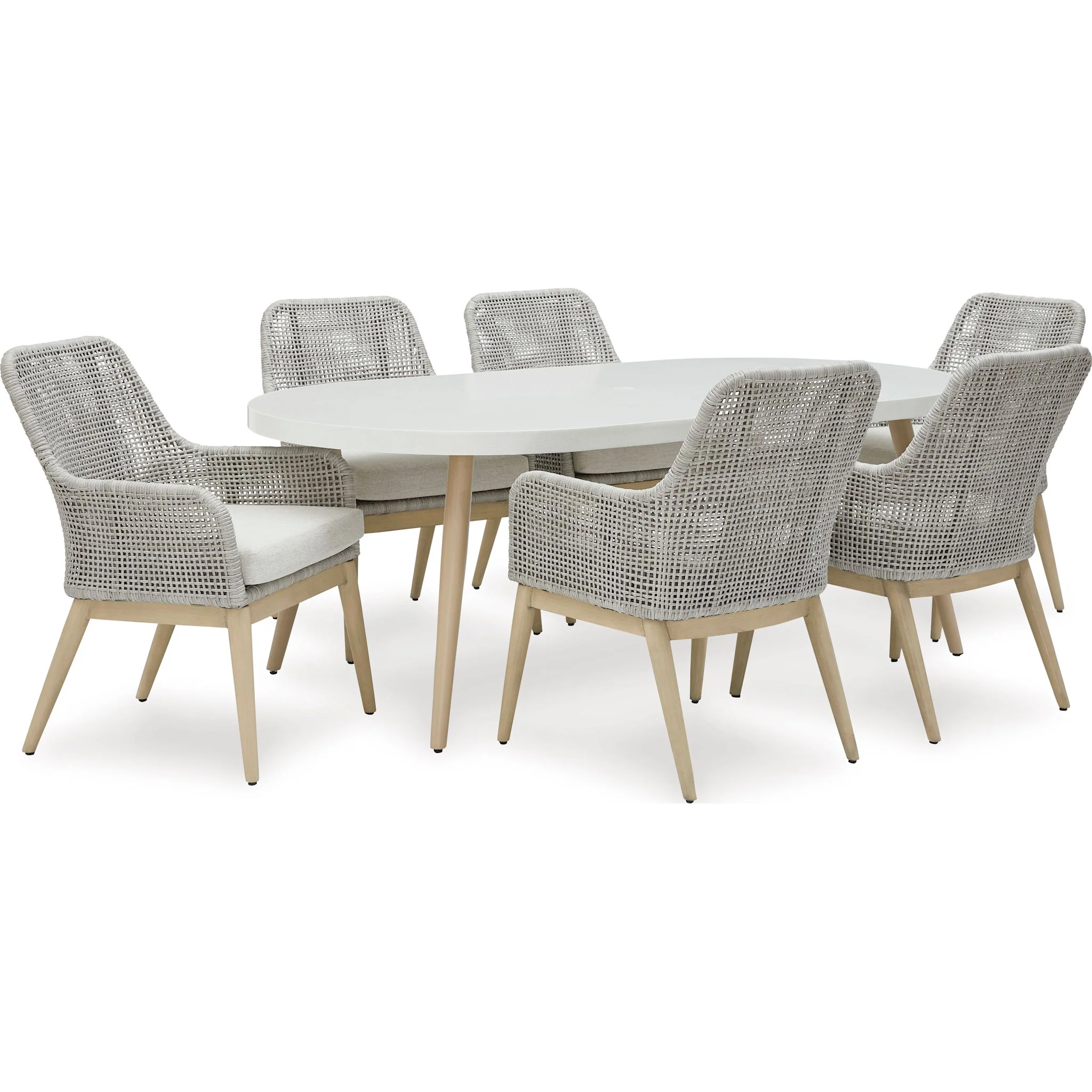 Seton Creek Outdoor Dining Set - Image 11