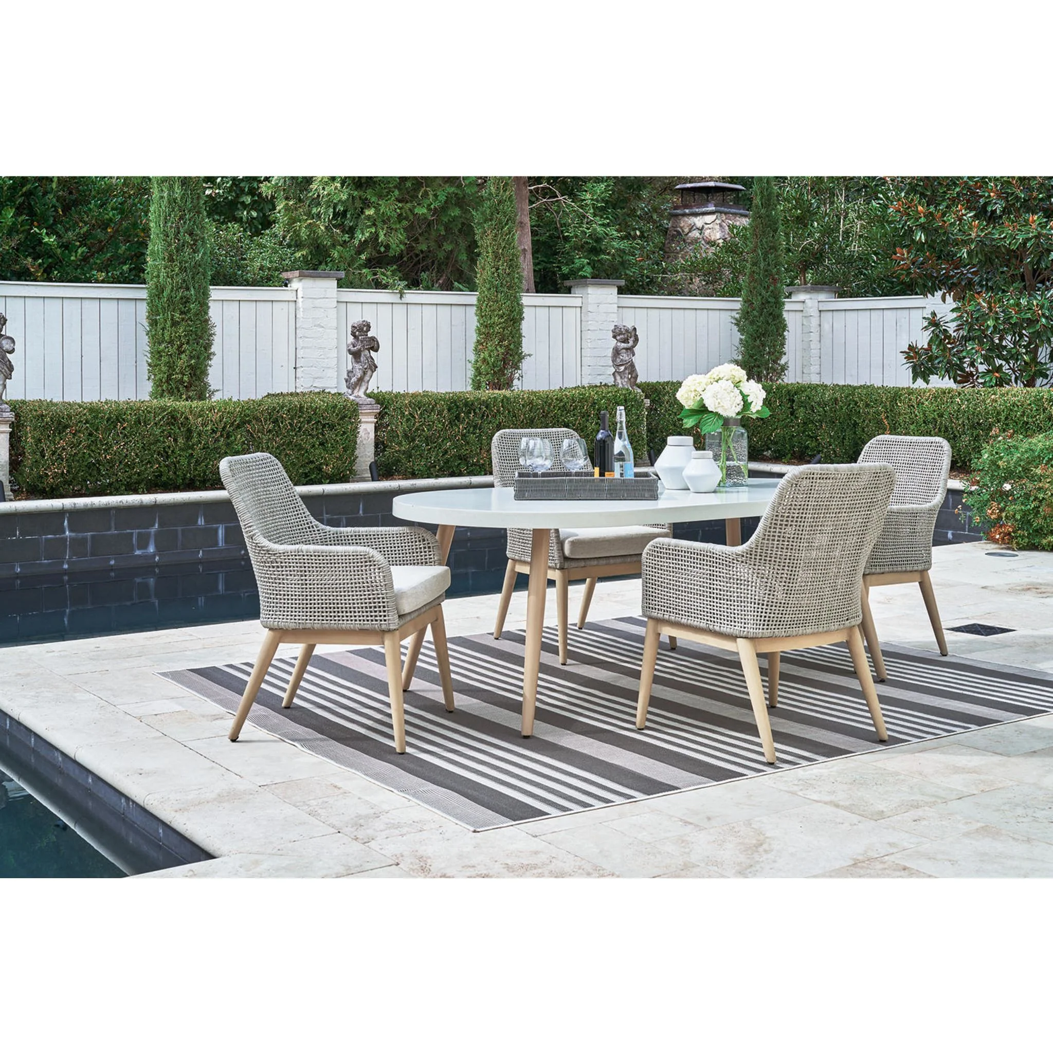 Seton Creek Outdoor Dining Set - Image 2