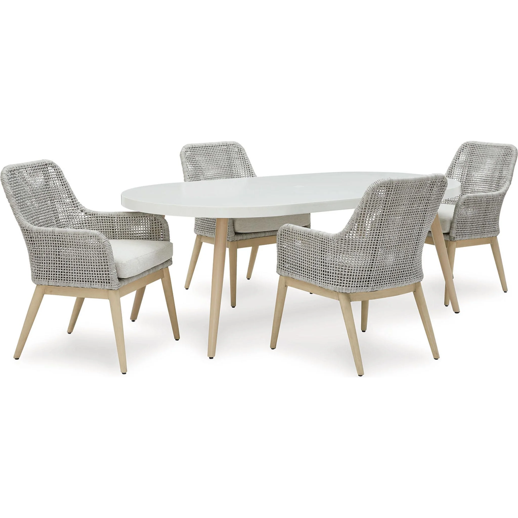 Seton Creek Outdoor Dining Set - Image 5