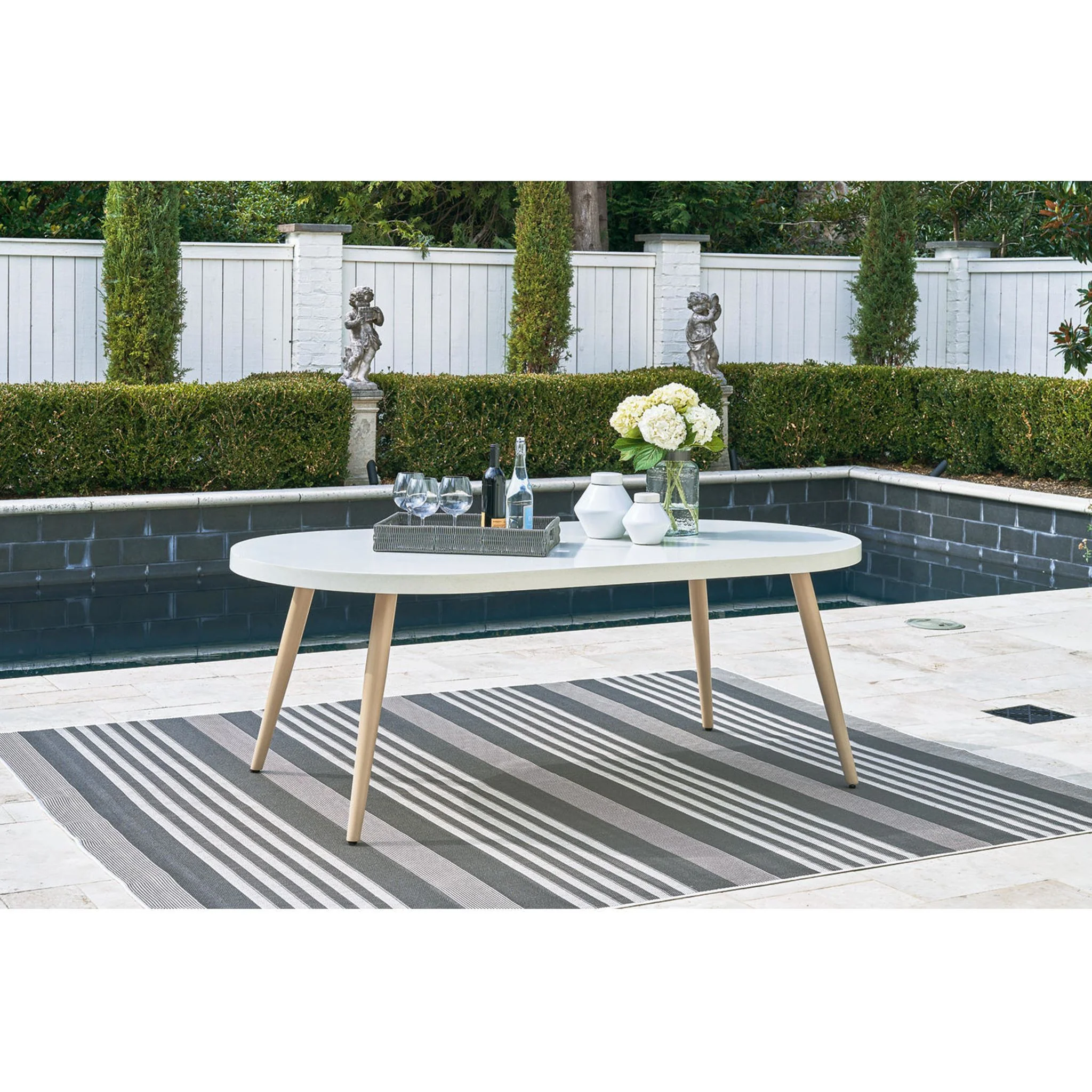 Seton Creek Outdoor Dining Table - Image 41