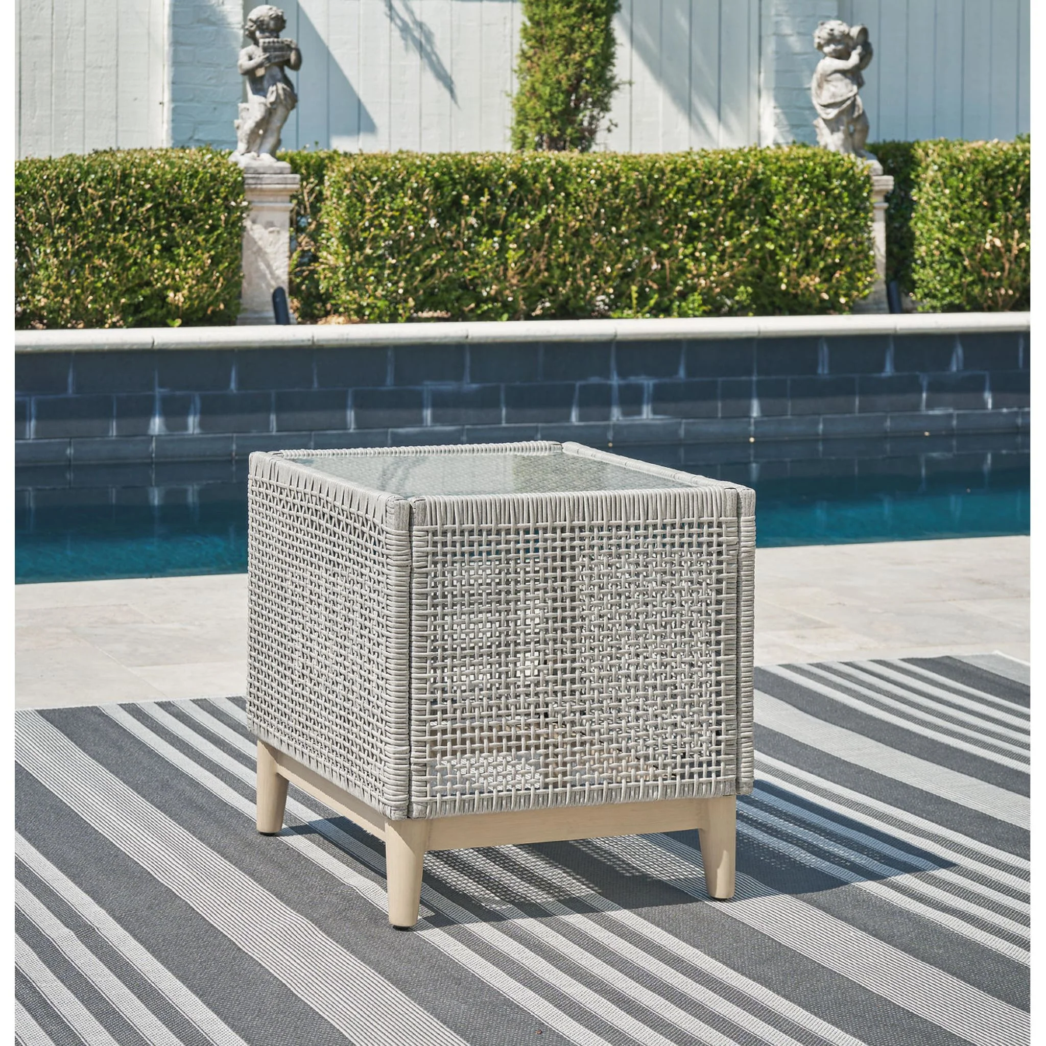 Seton Creek Outdoor End Table - Image 6