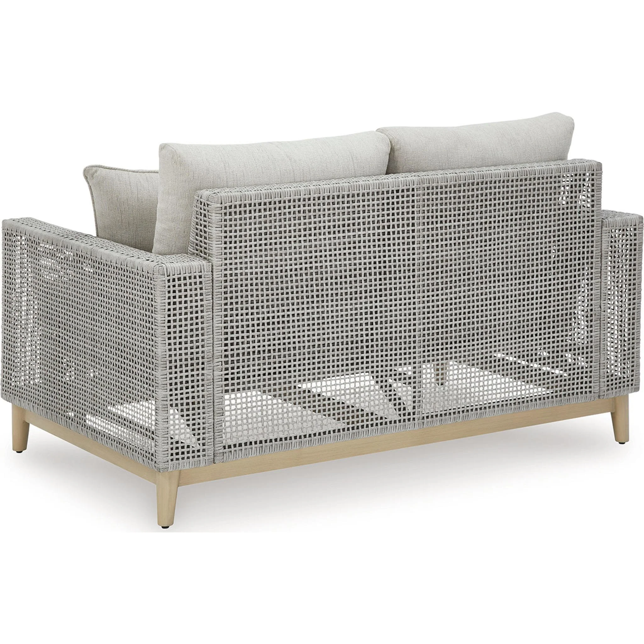 Seton Creek Outdoor Loveseat with Cushion - Image 21