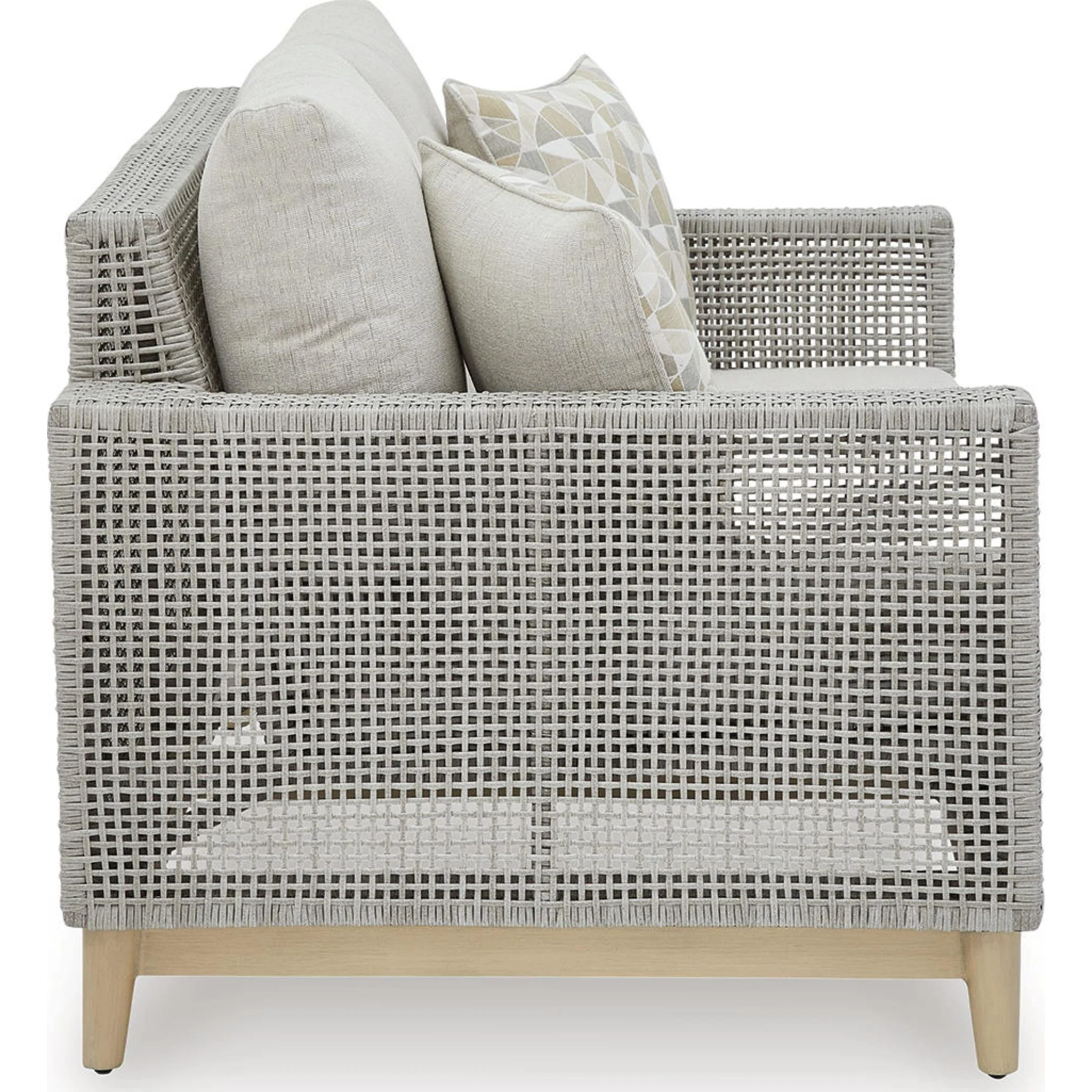 Seton Creek Outdoor Loveseat with Cushion - Image 35