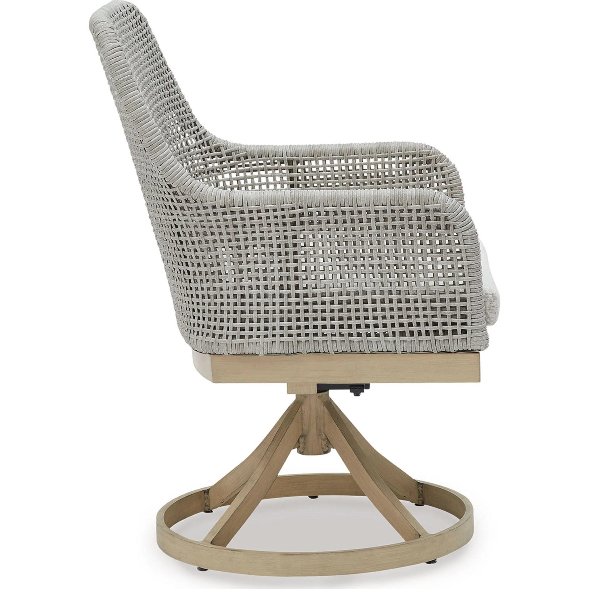 Seton Creek Outdoor Swivel Chair (set of 2) - Image 8