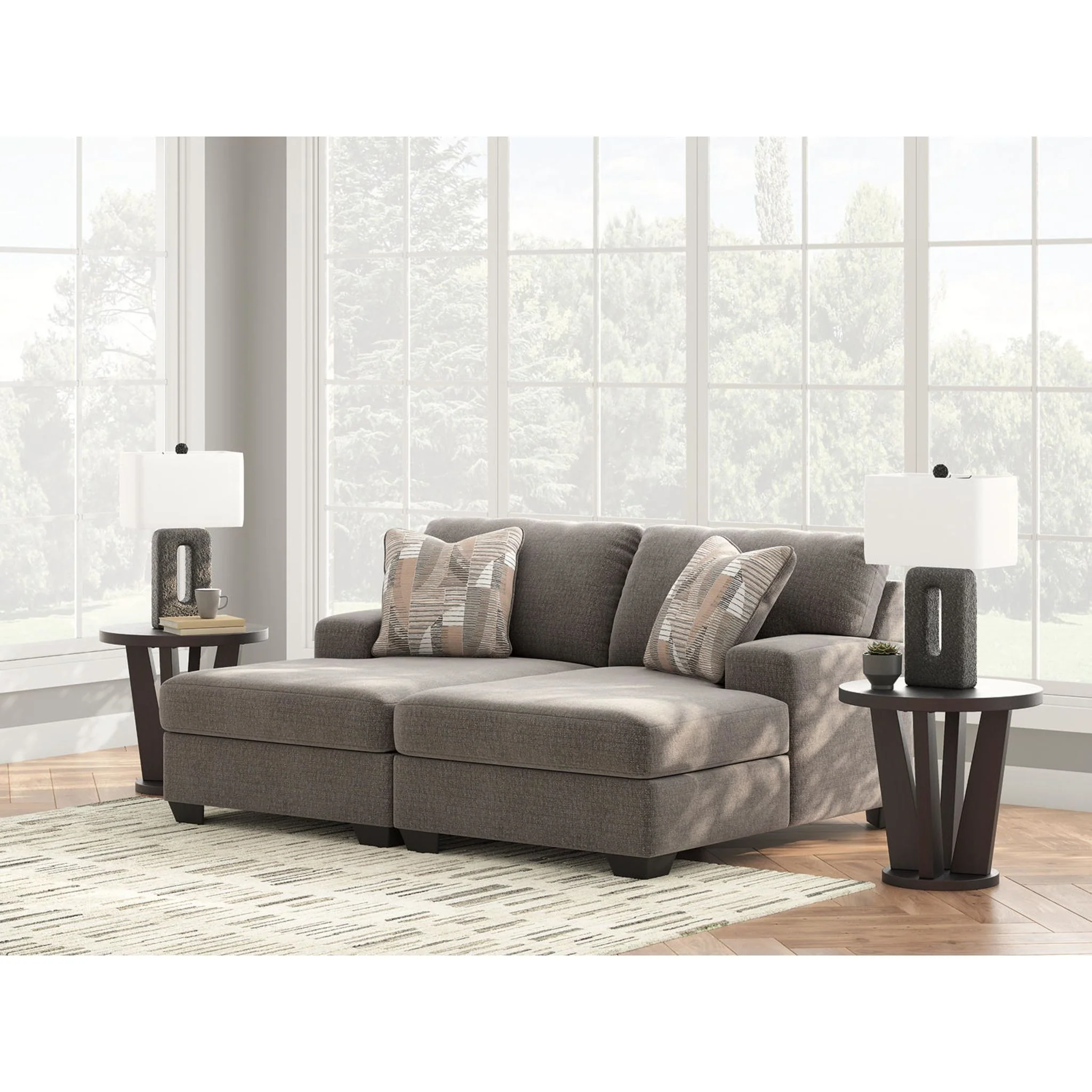 Newellen 2 Piece Super Chaise - Image 2