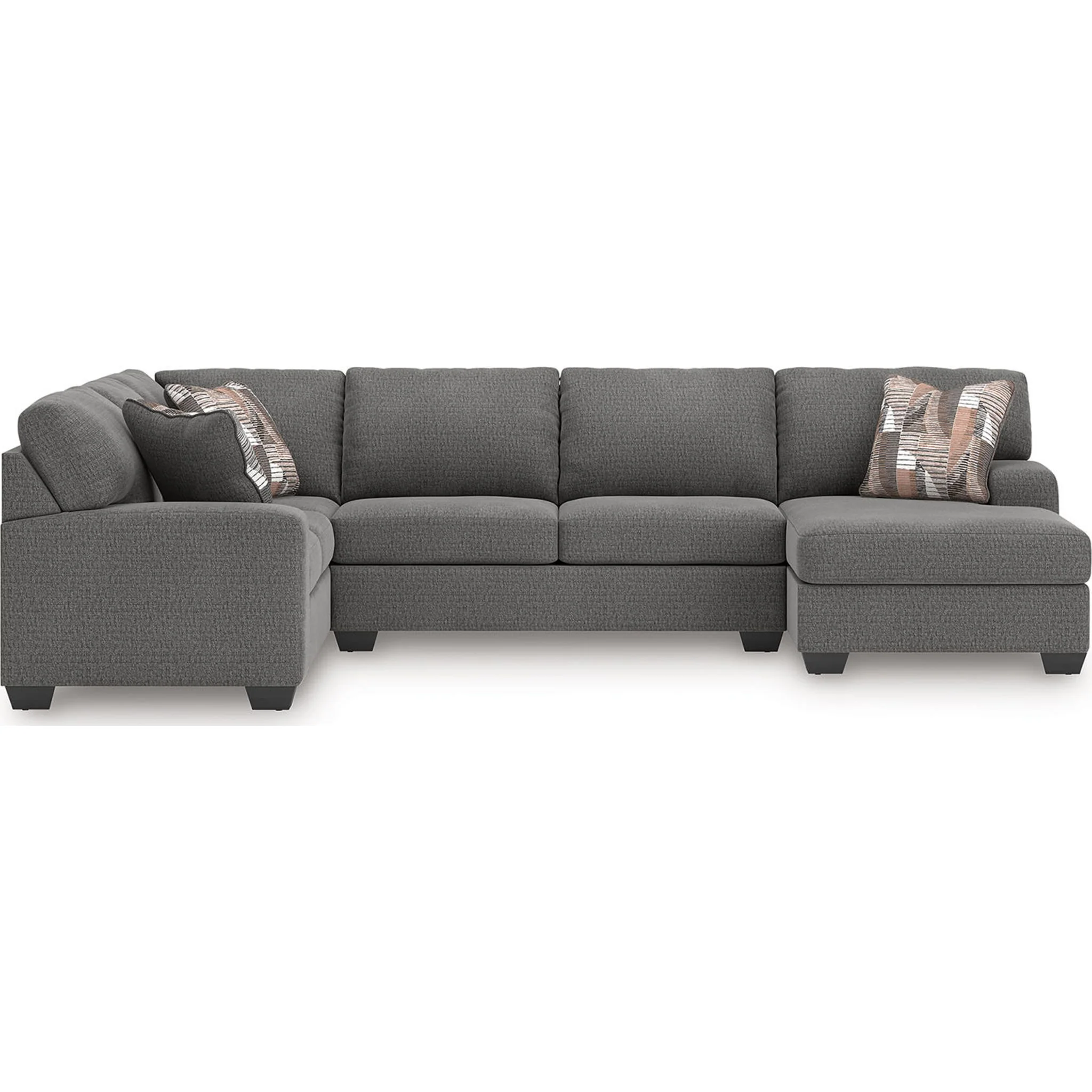 Newellen 3 Piece Sectional with Chaise - Image 4